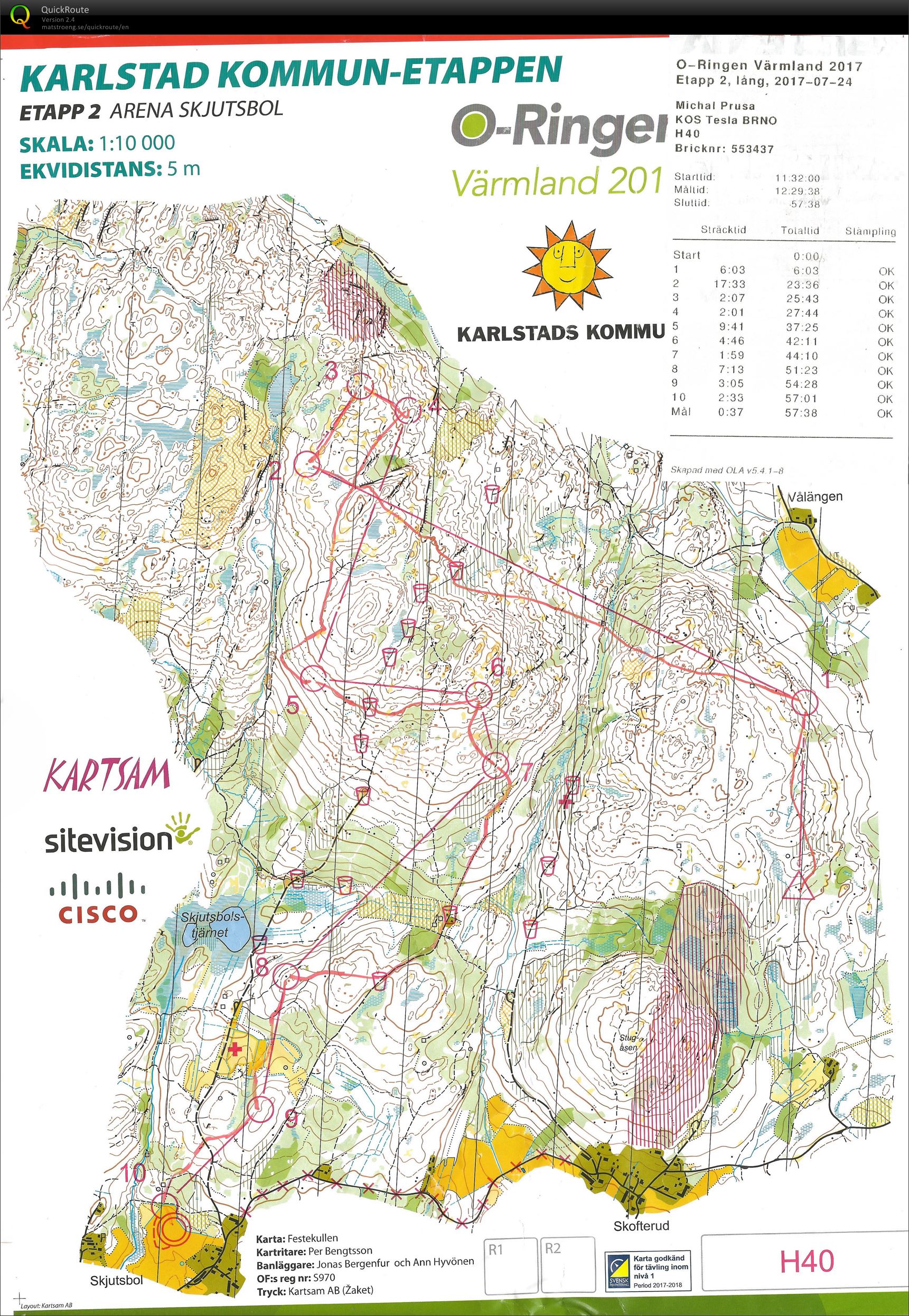 O-Ringen Wa:rmland 2017 E2 (24.07.2017)