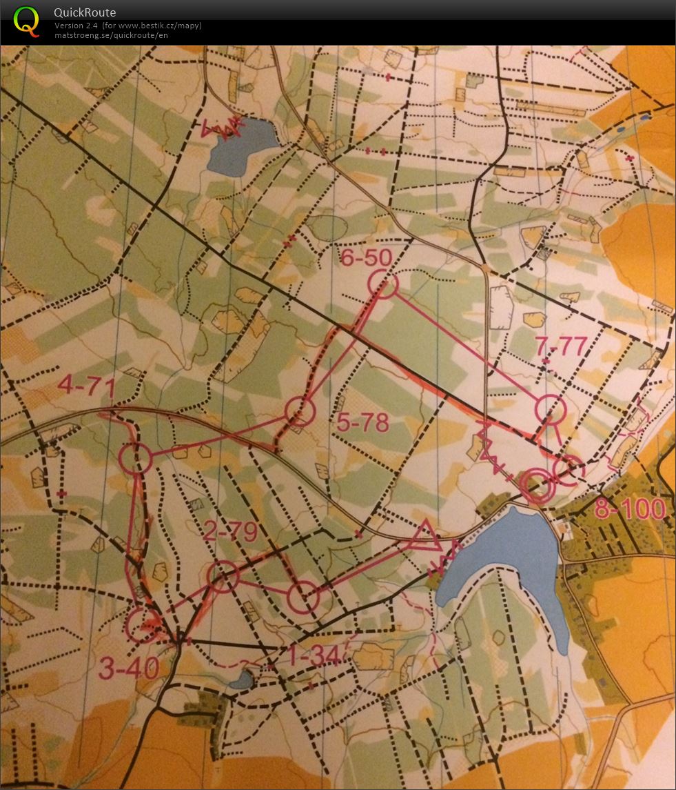 MTBO Vidlák – middle (14.10.2017)