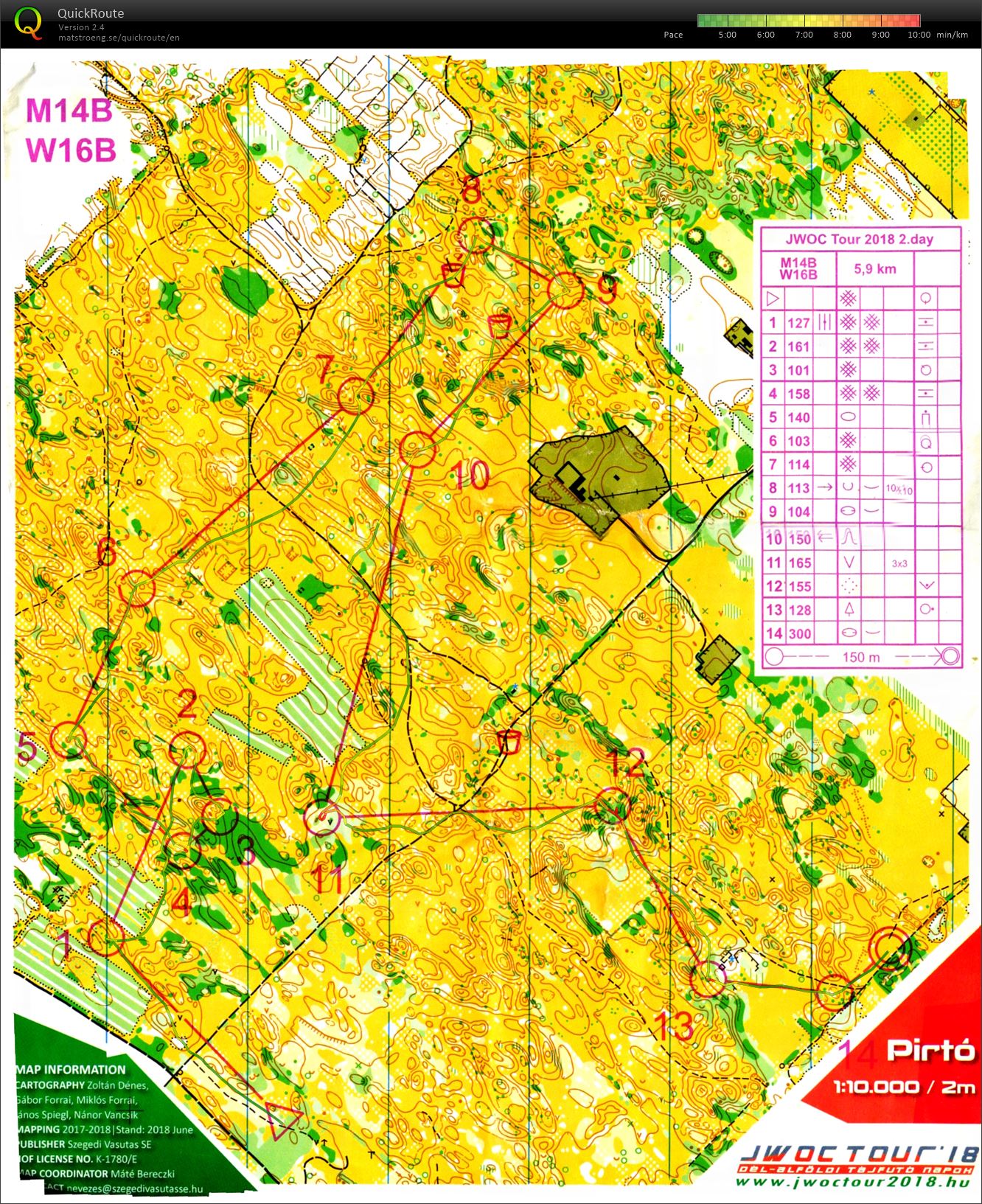 JWOC Tour 2018 - 2.etapa (11.07.2018)