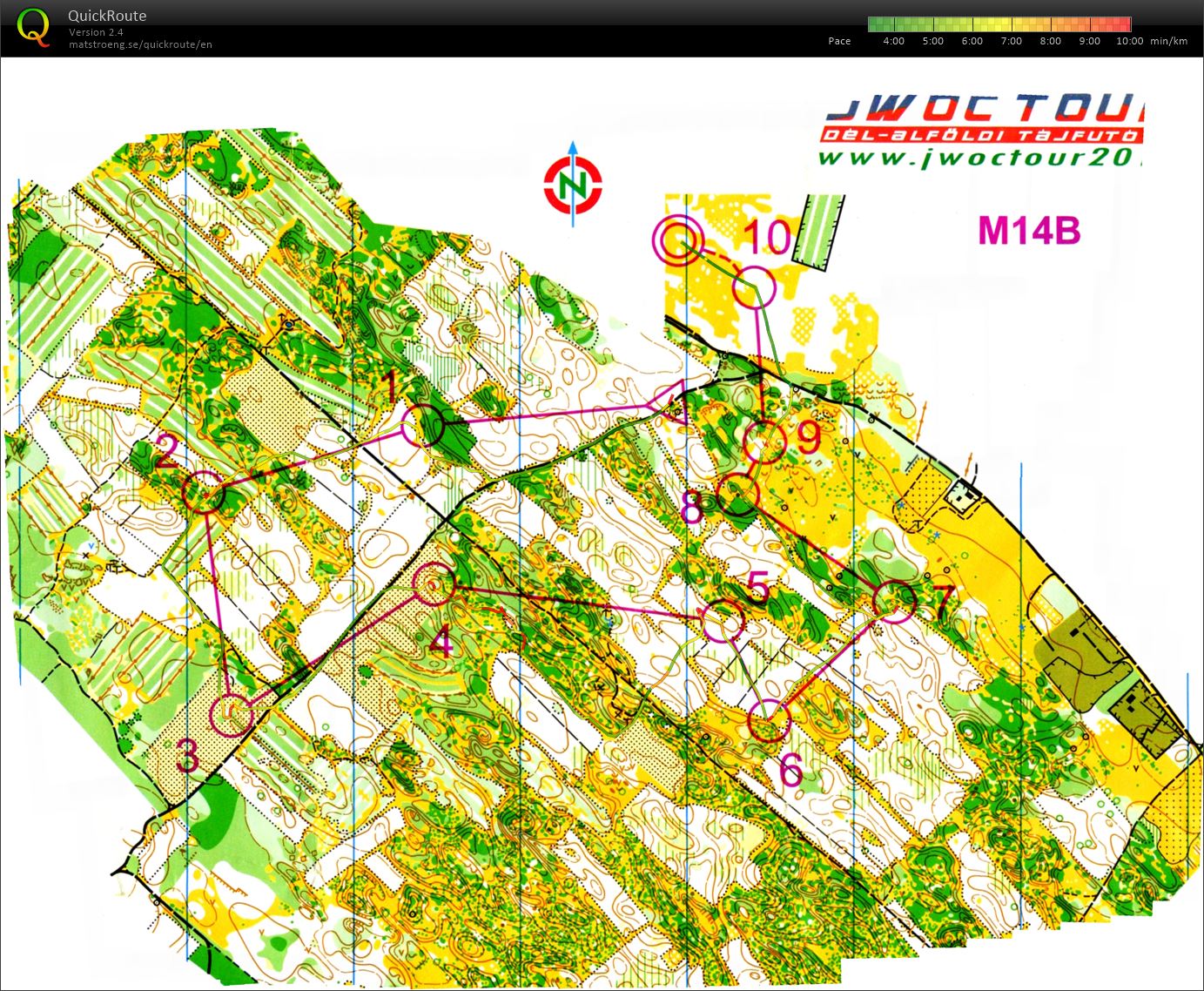 JWOC Tour 2018 - 4.etapa (13.07.2018)