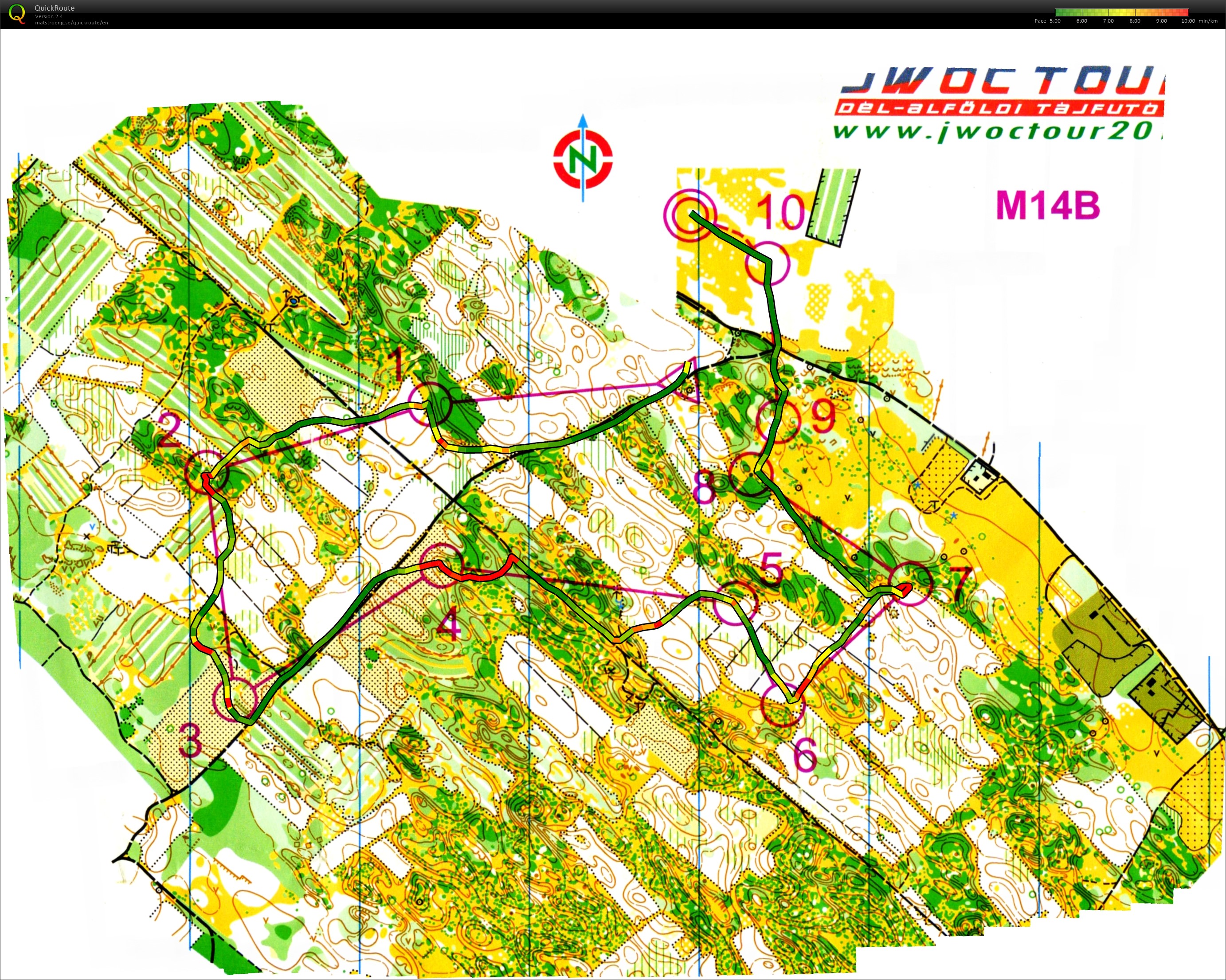 JWOC Tour, E4, H14 (13.07.2018)