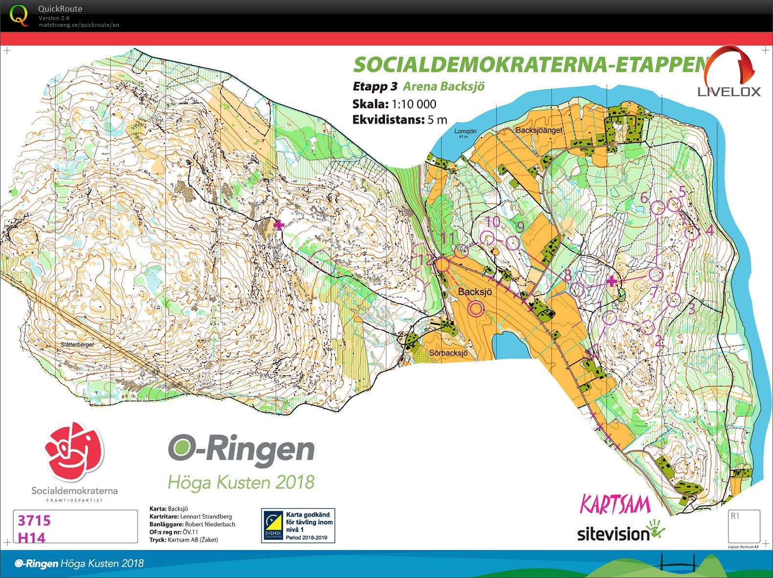 O-Ringen 2018 - 3.etapa (25.07.2018)