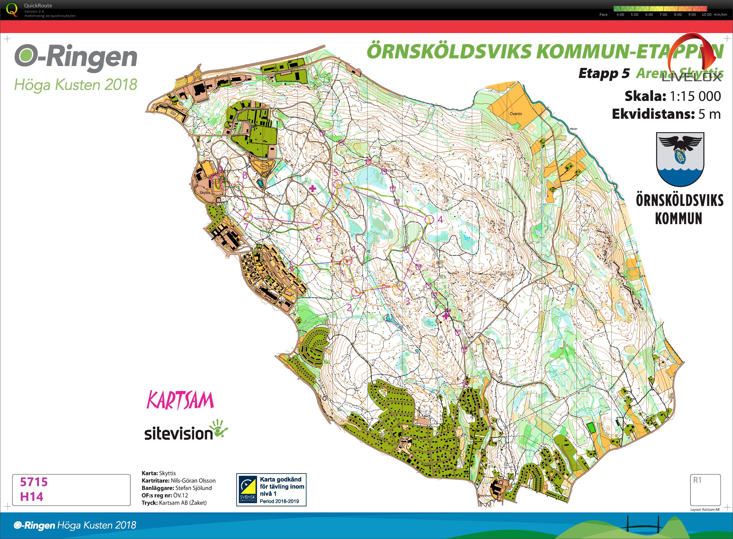 O-Ringen 2018 - 5.etapa (27.07.2018)