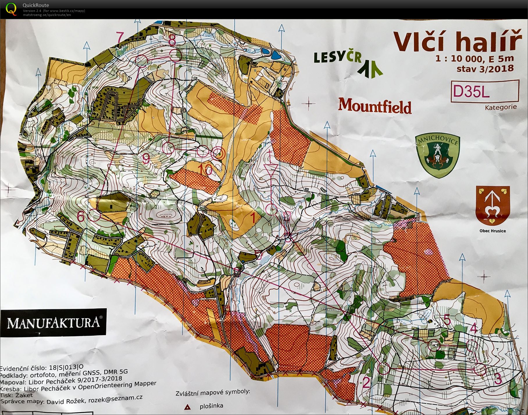 OM klasická trať Mnichovice (25.05.2019)