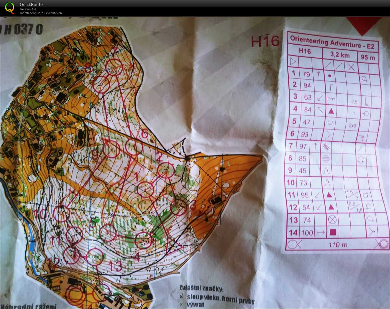 orienteering adventure-E2 (08.08.2019)