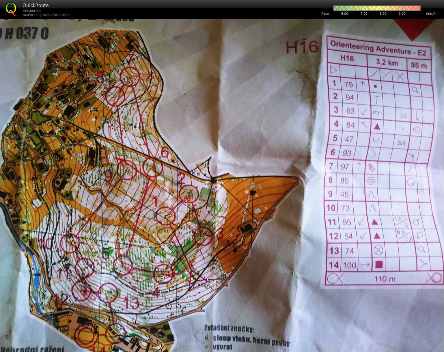 orienteering adventure-E2 (08.08.2019)