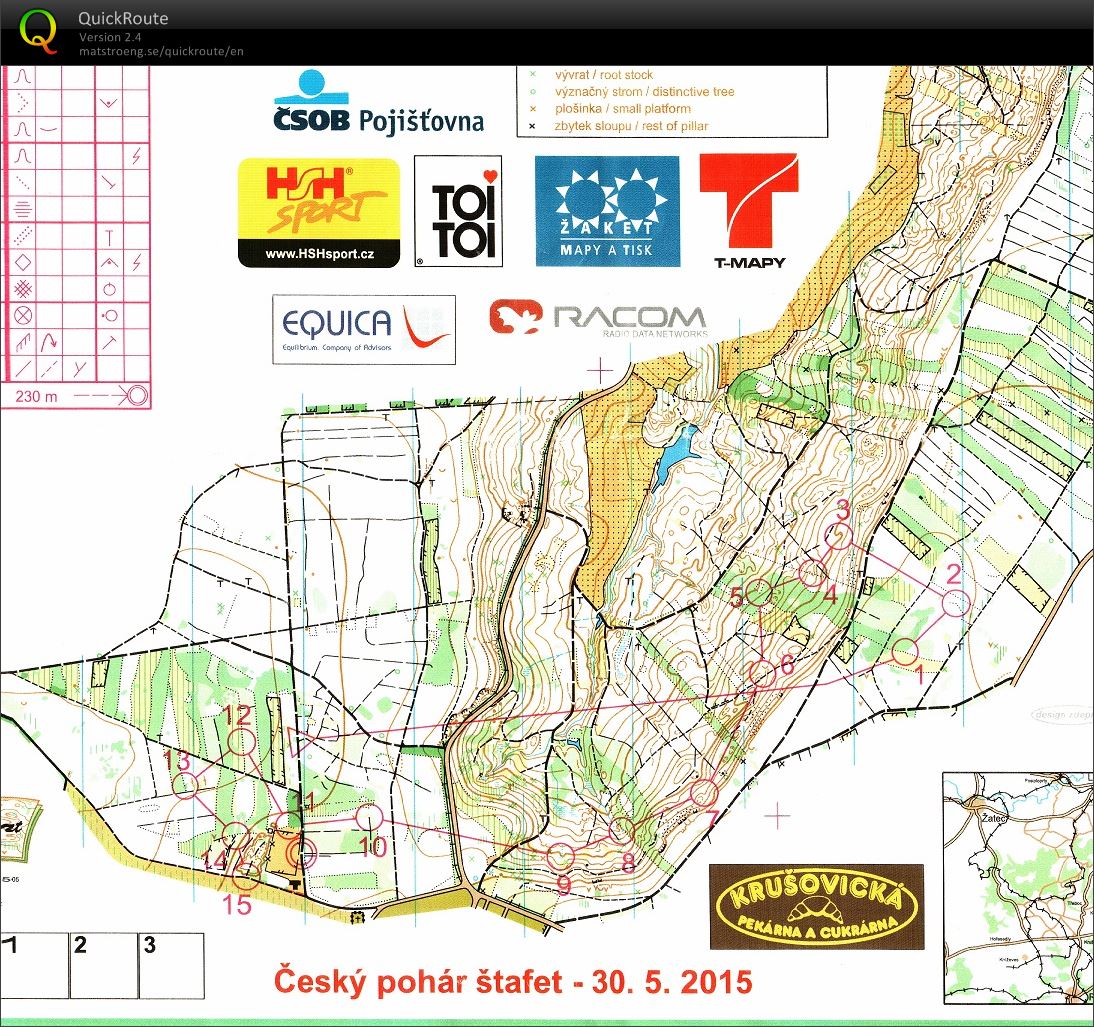 Český pohár štafet (30.05.2015)