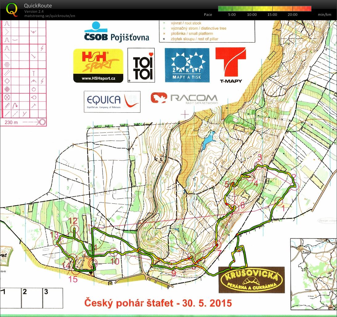 Český pohár štafet (30.05.2015)