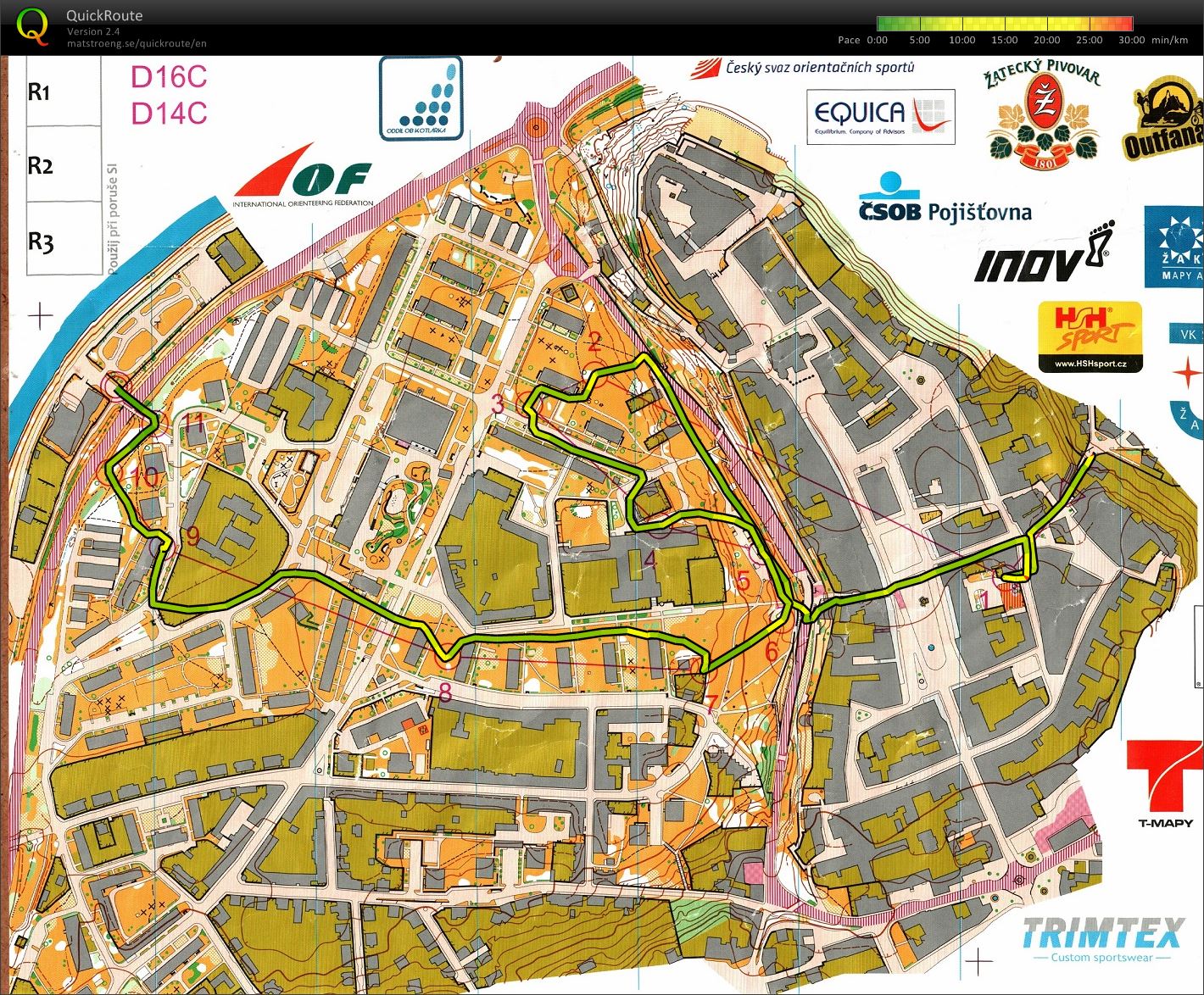 Český pohár, INOV-8 CUP - žebříček A (30.05.2015)