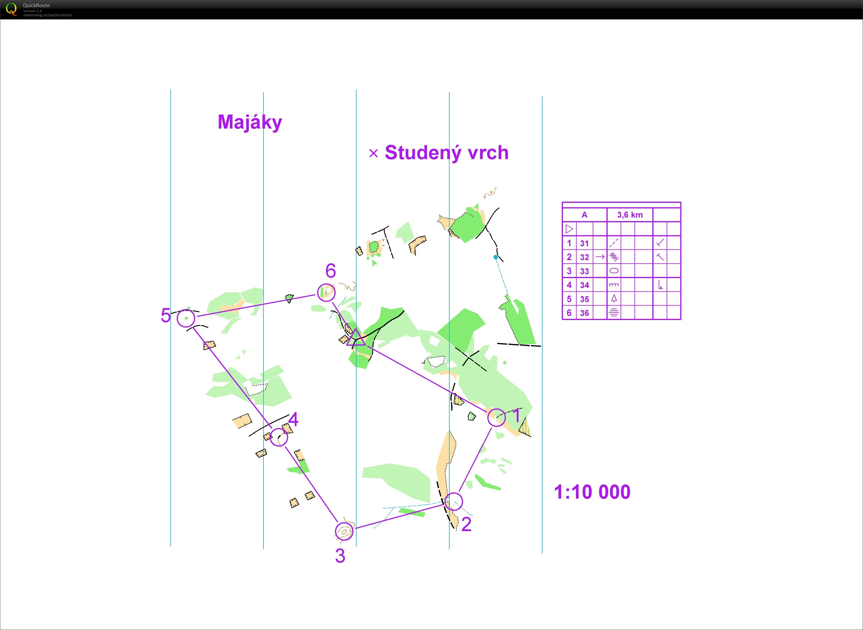 Studený Vrch-majáky A (14.03.2020)