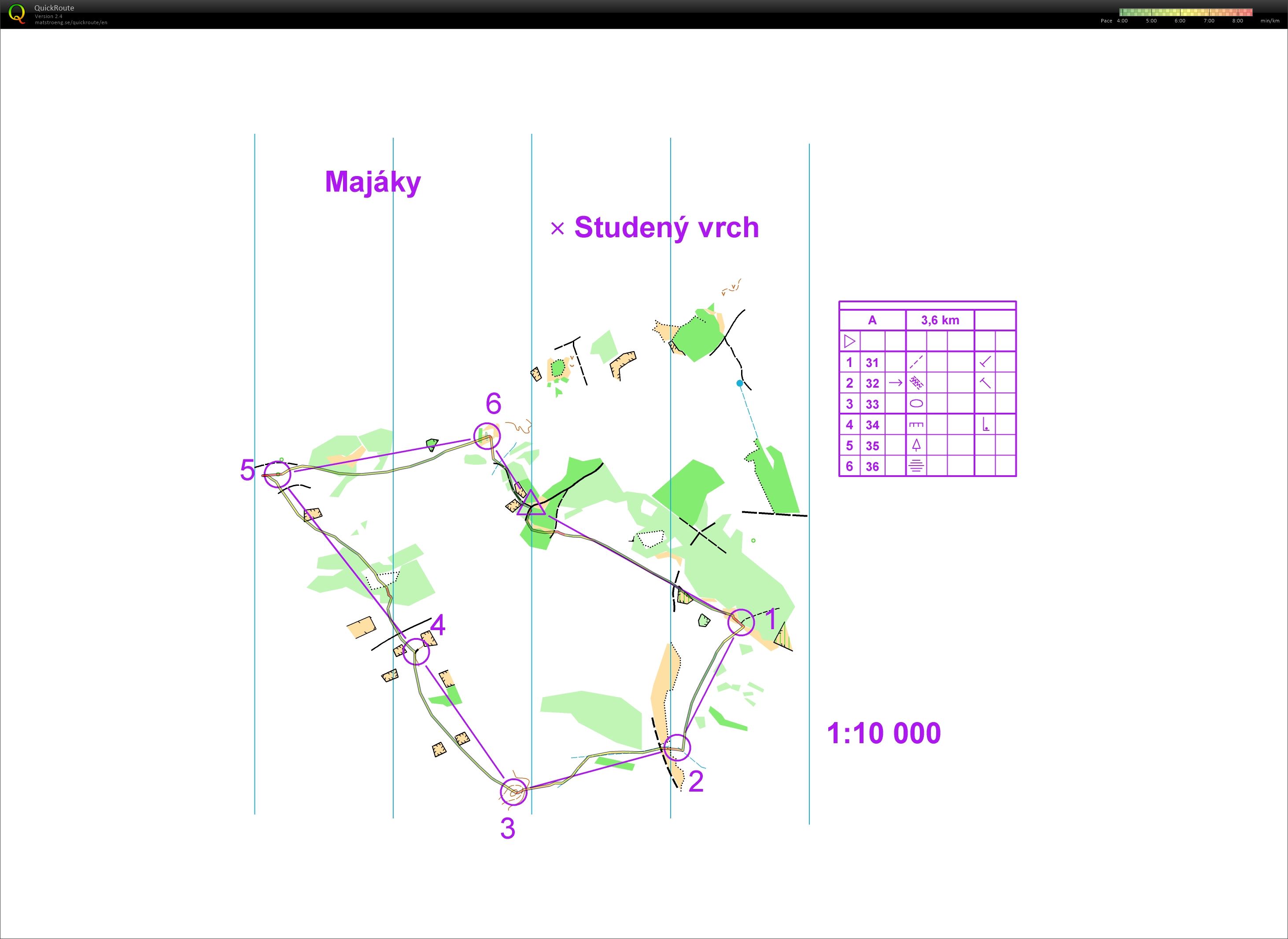 Studený Vrch-majáky A (14.03.2020)