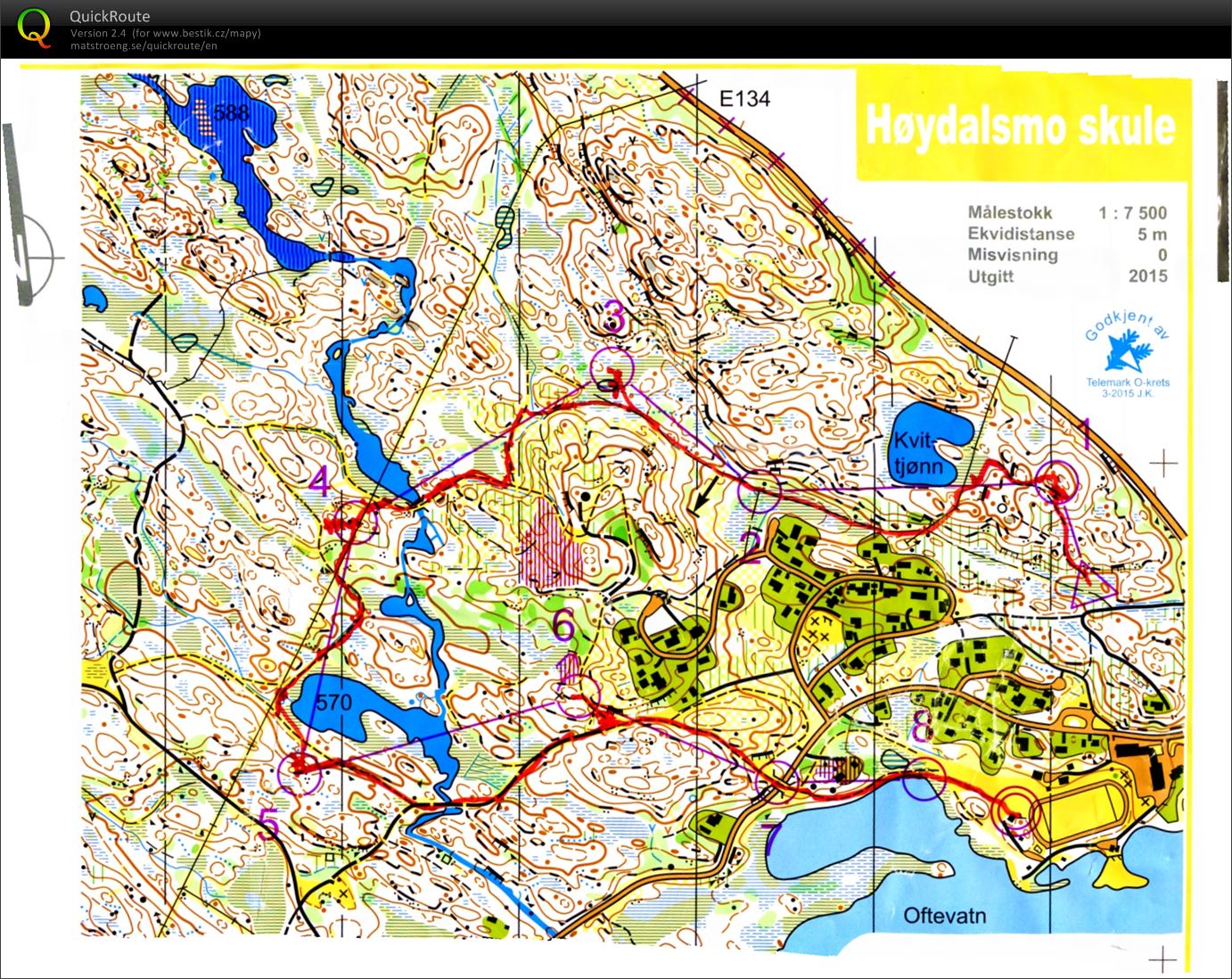 Sörlandsgallopen E1 (04.07.2015)