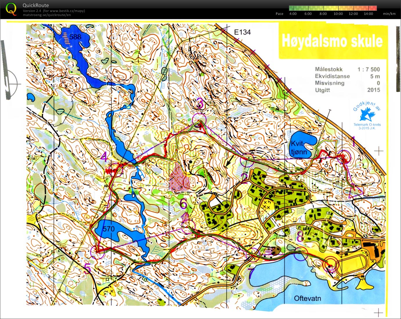 Sörlandsgallopen E1 (04.07.2015)