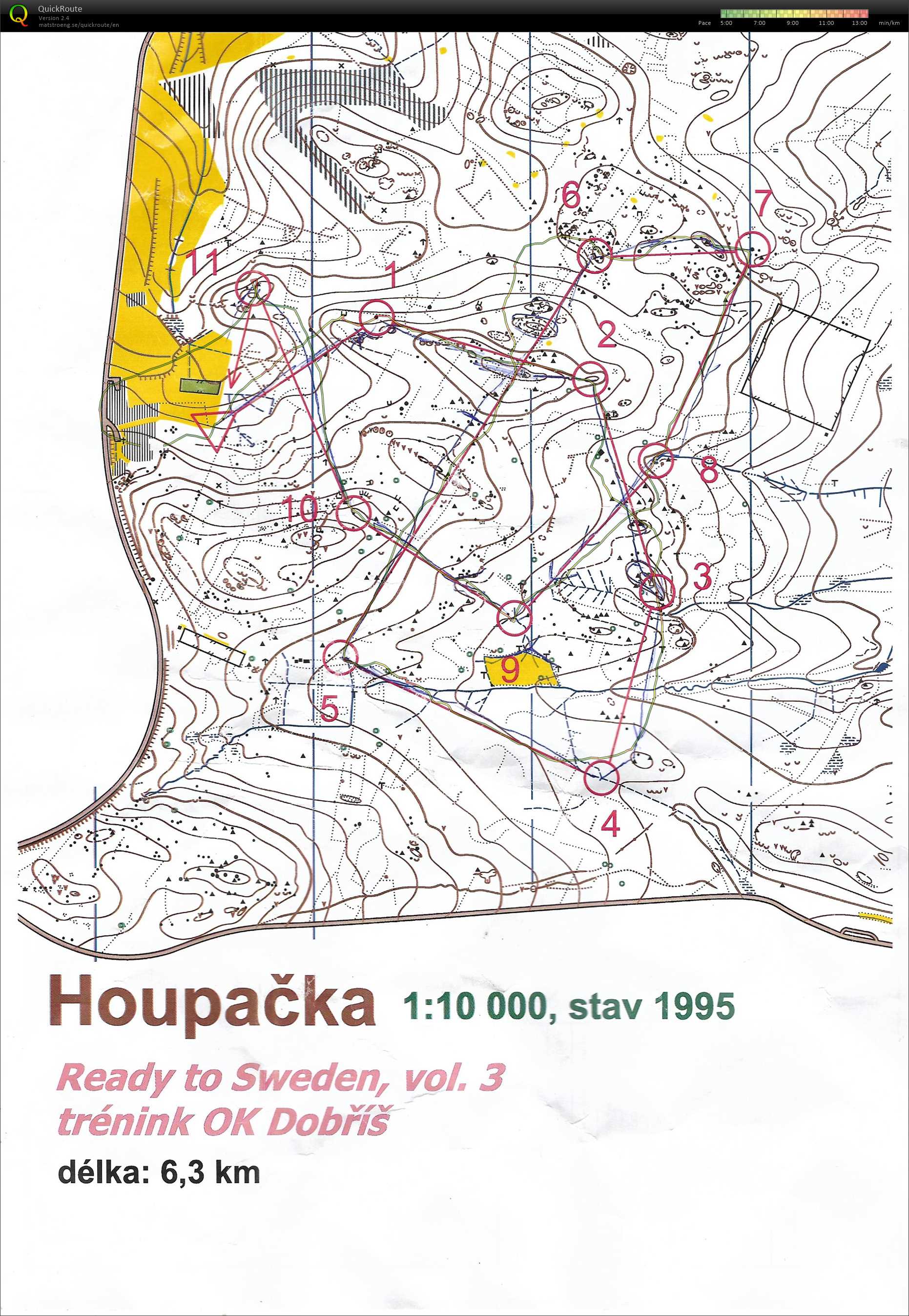 Vrstevnicovka na Houpačce (08.04.2020)