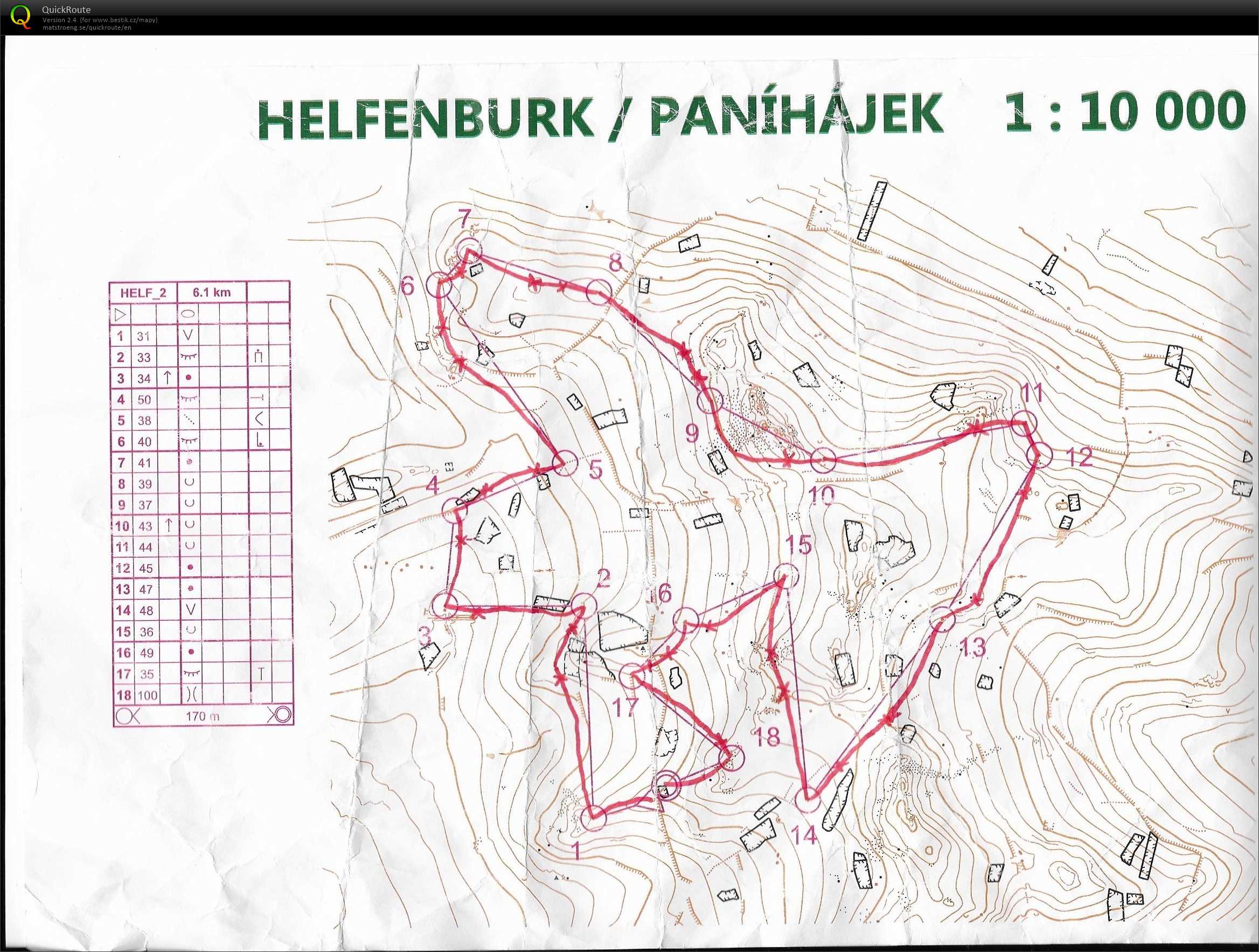 Vrstevnicovka Helfenburk (12.04.2020)