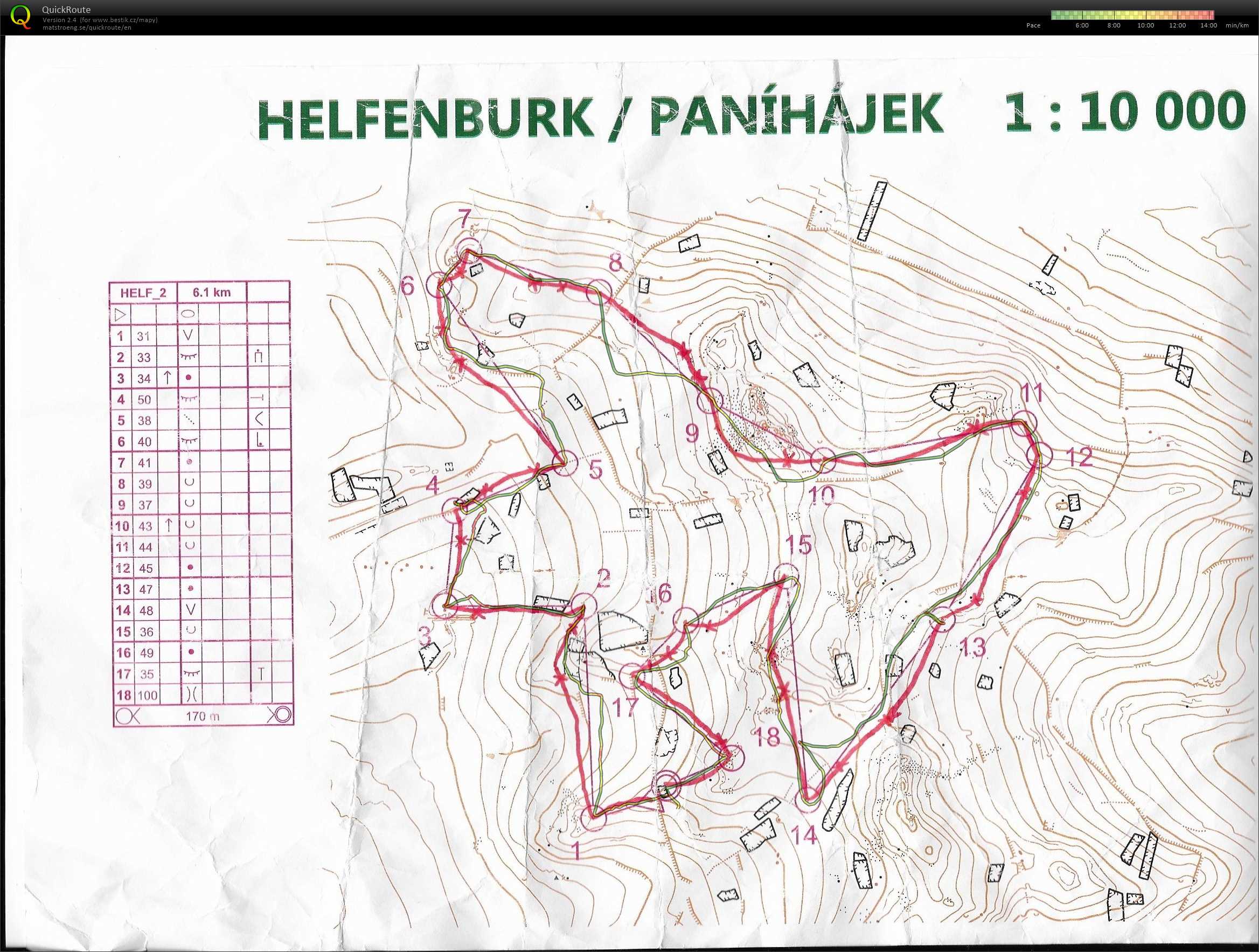 Vrstevnicovka Helfenburk (12.04.2020)