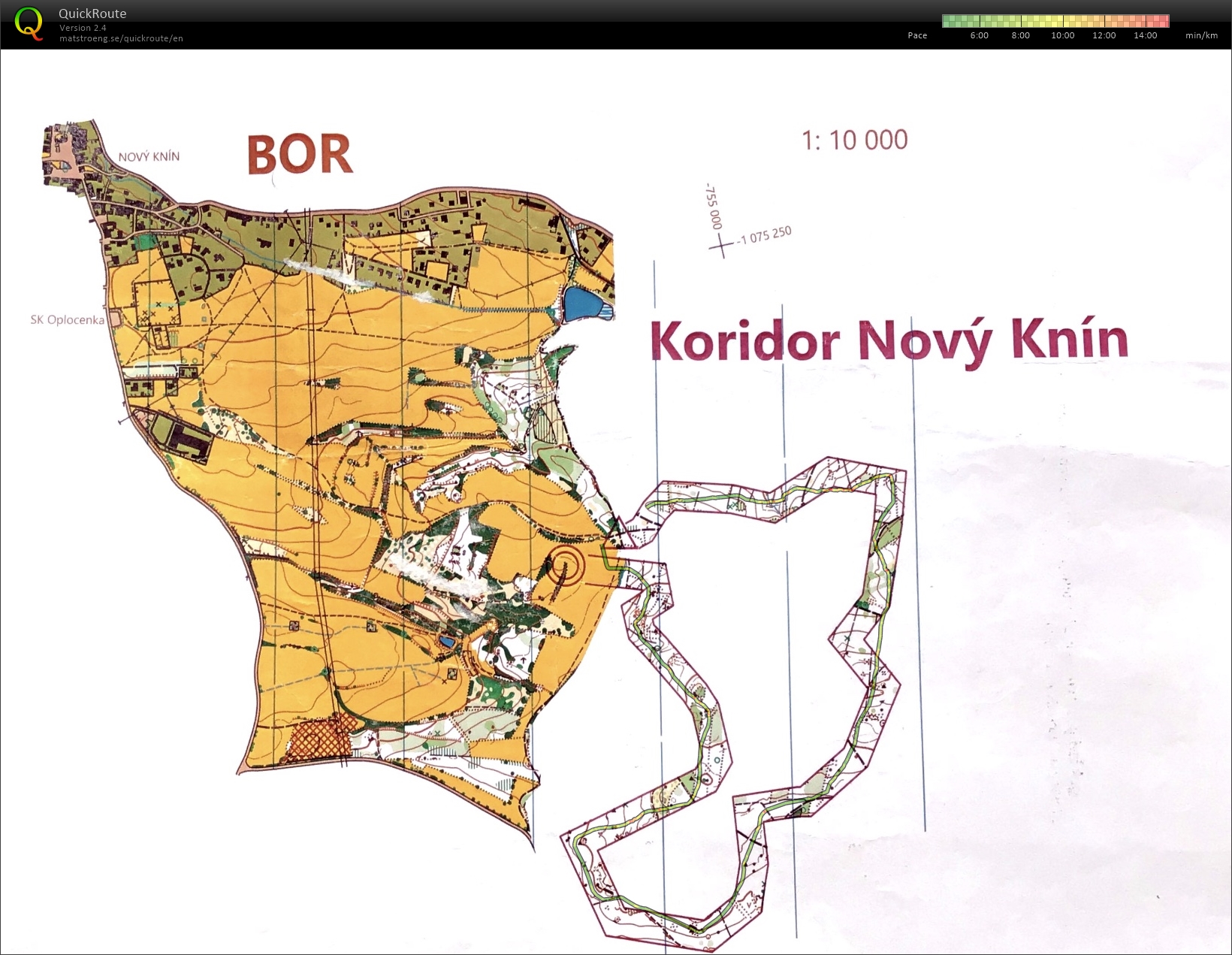 Koridory Nový Knín (2020-05-03)