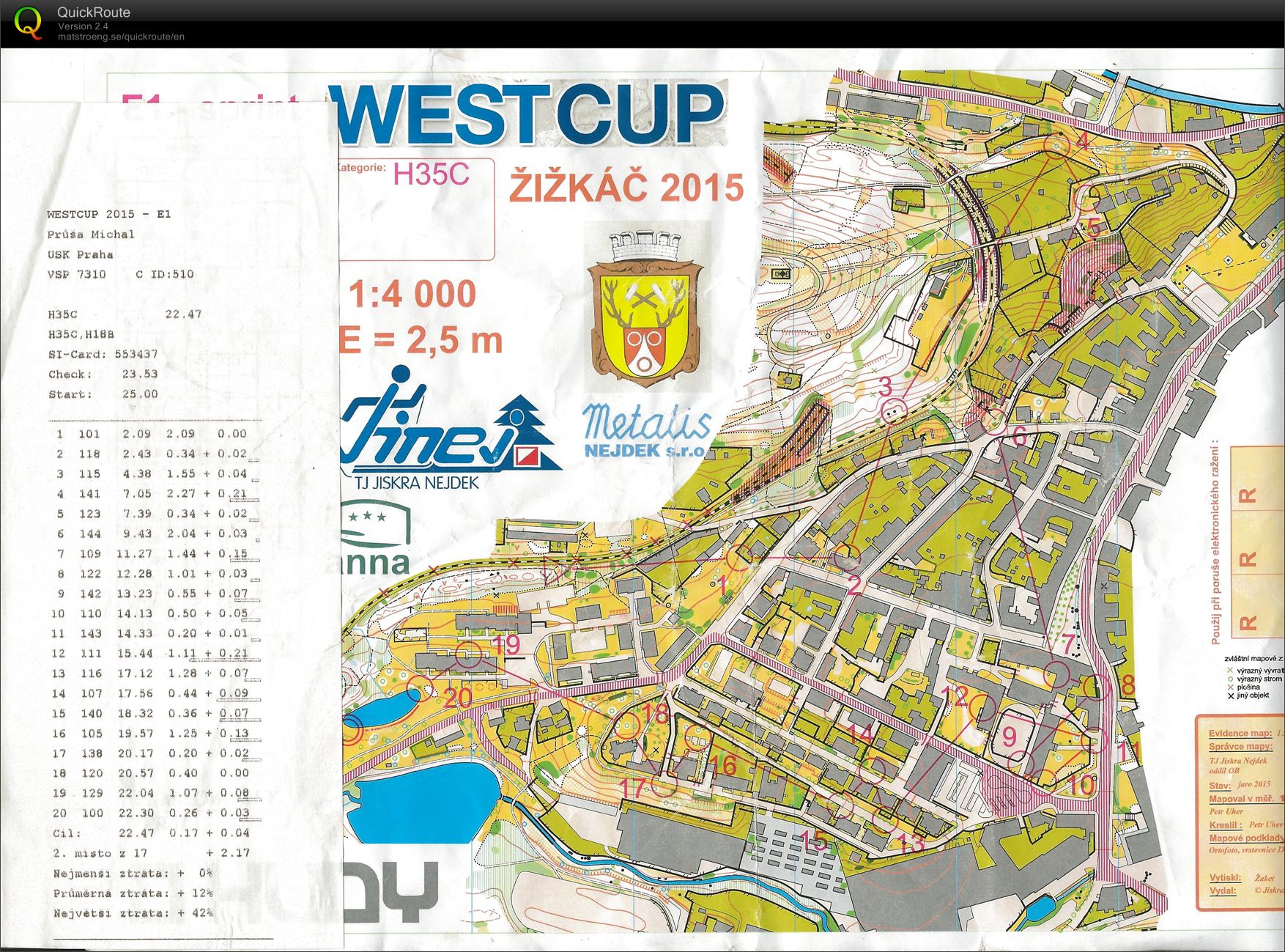 West Cup E1 (28.08.2015)