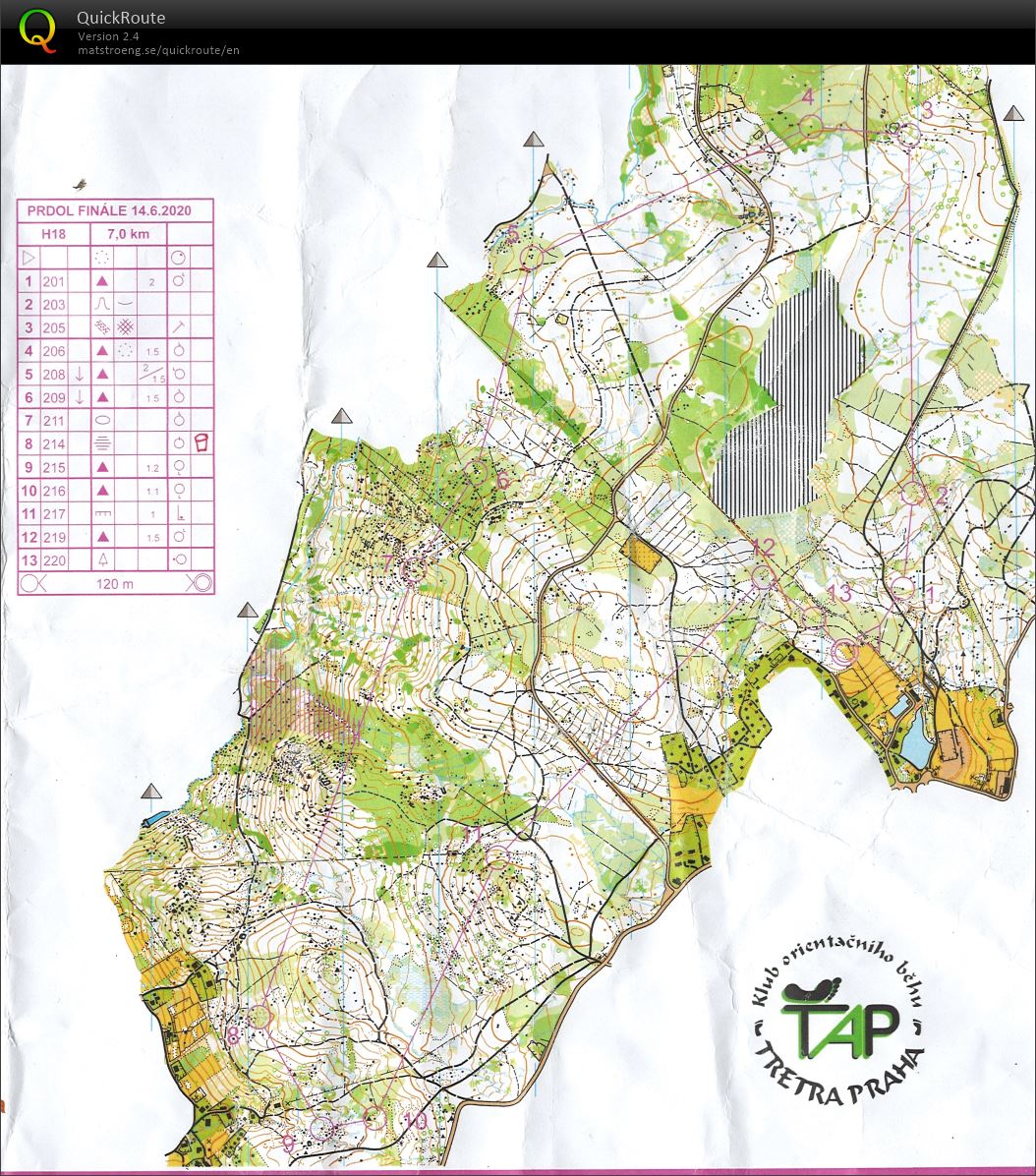 PRDOL Bedřichov - klasika (14.06.2020)