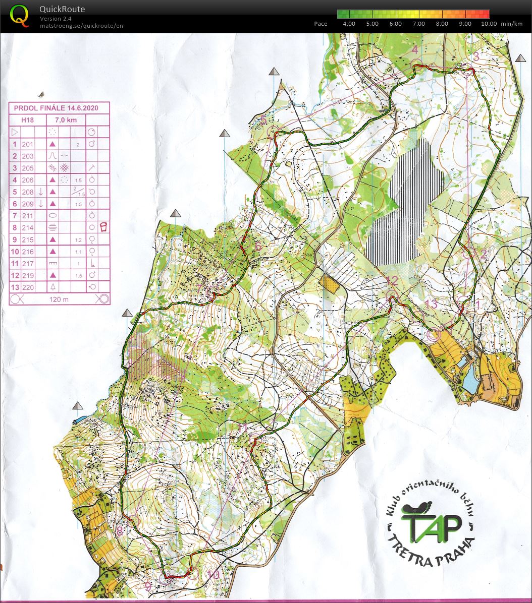 PRDOL Bedřichov - klasika (14.06.2020)