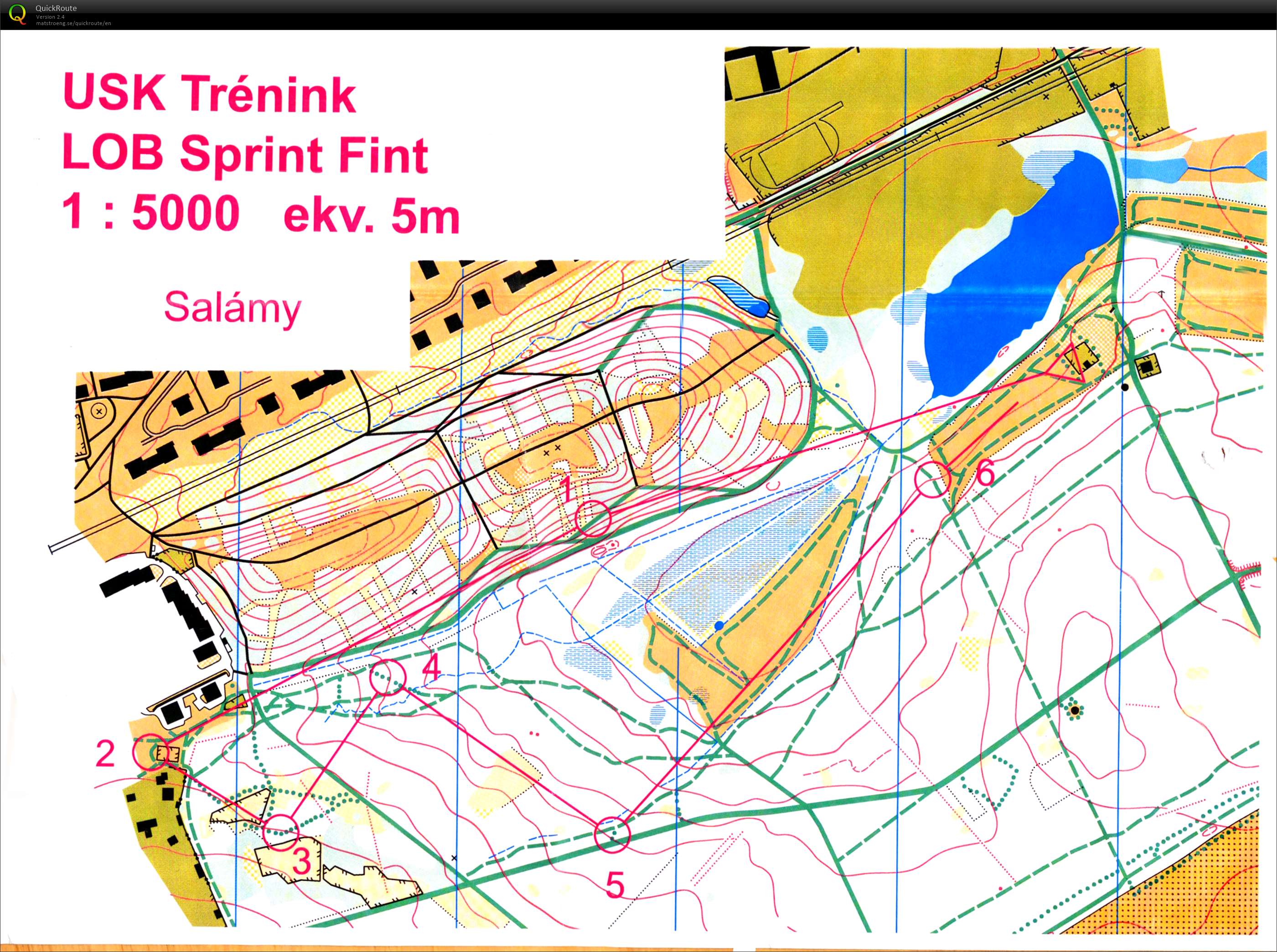 LOB sprint 3 okruh Salámy (13.02.2021)