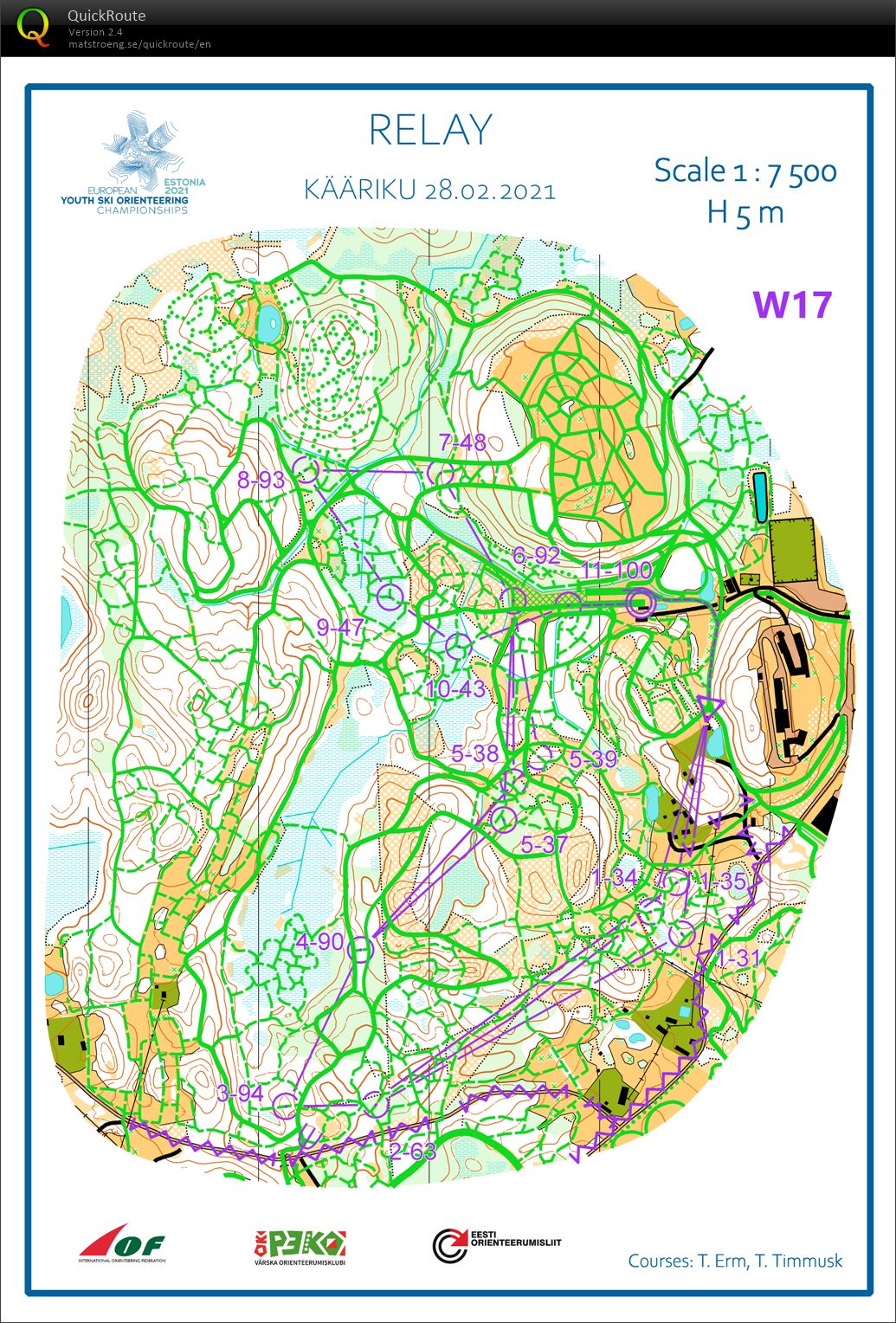 EYSOC Relay W17 (28.02.2021)