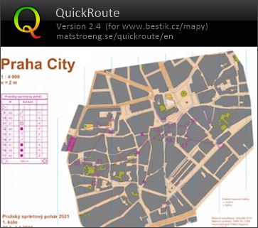 Pražský sprintový pohár centrum 2. mapa (01-04-2021)