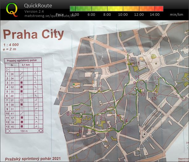 Pražský sprintový pohár 1 (10.04.2021)