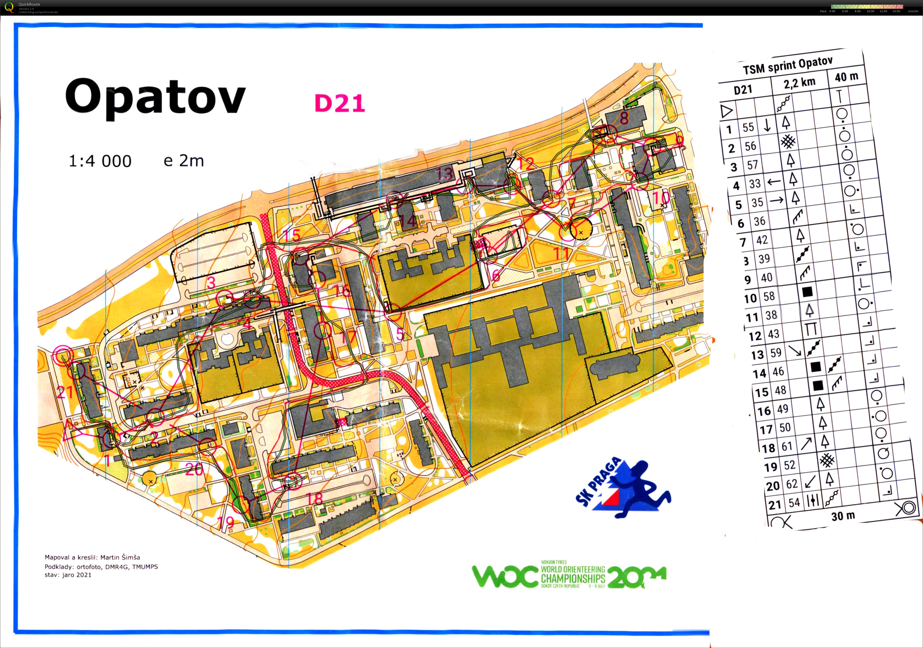 Městský sprint #5 Opatov (29.04.2021)