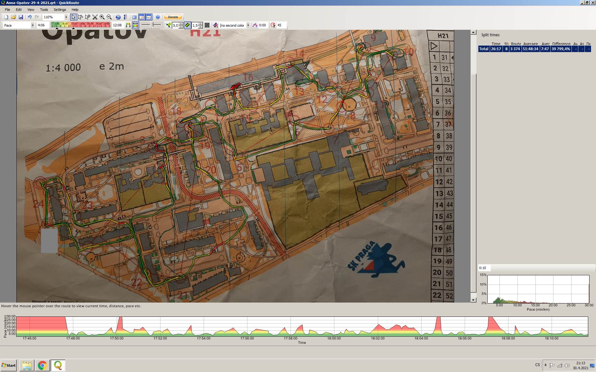 Opatov sprint 29-4-2021 (30.04.2021)