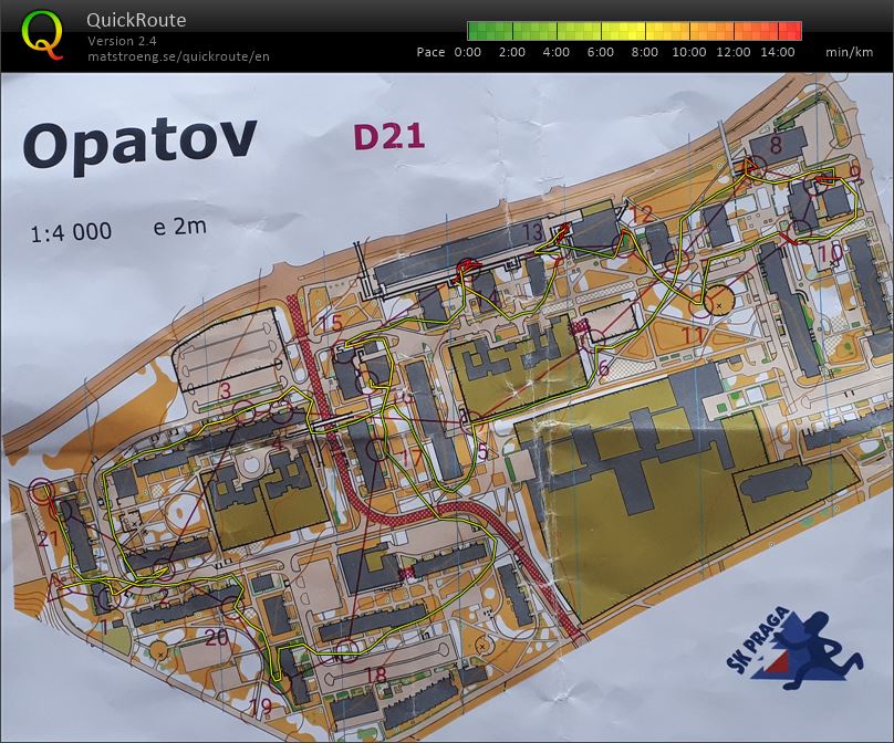 Pražský sprintový pohár - Opatov (29.04.2021)