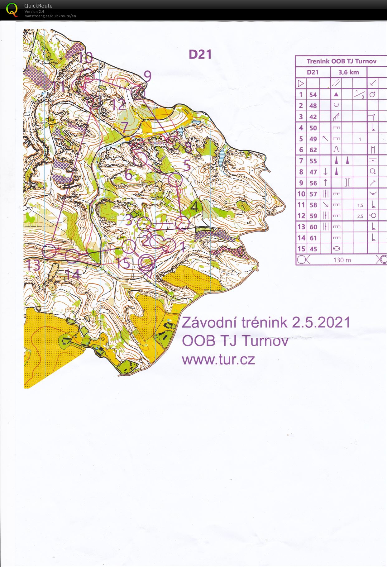 VT Český ráj 2 Test middle (01.05.2021)