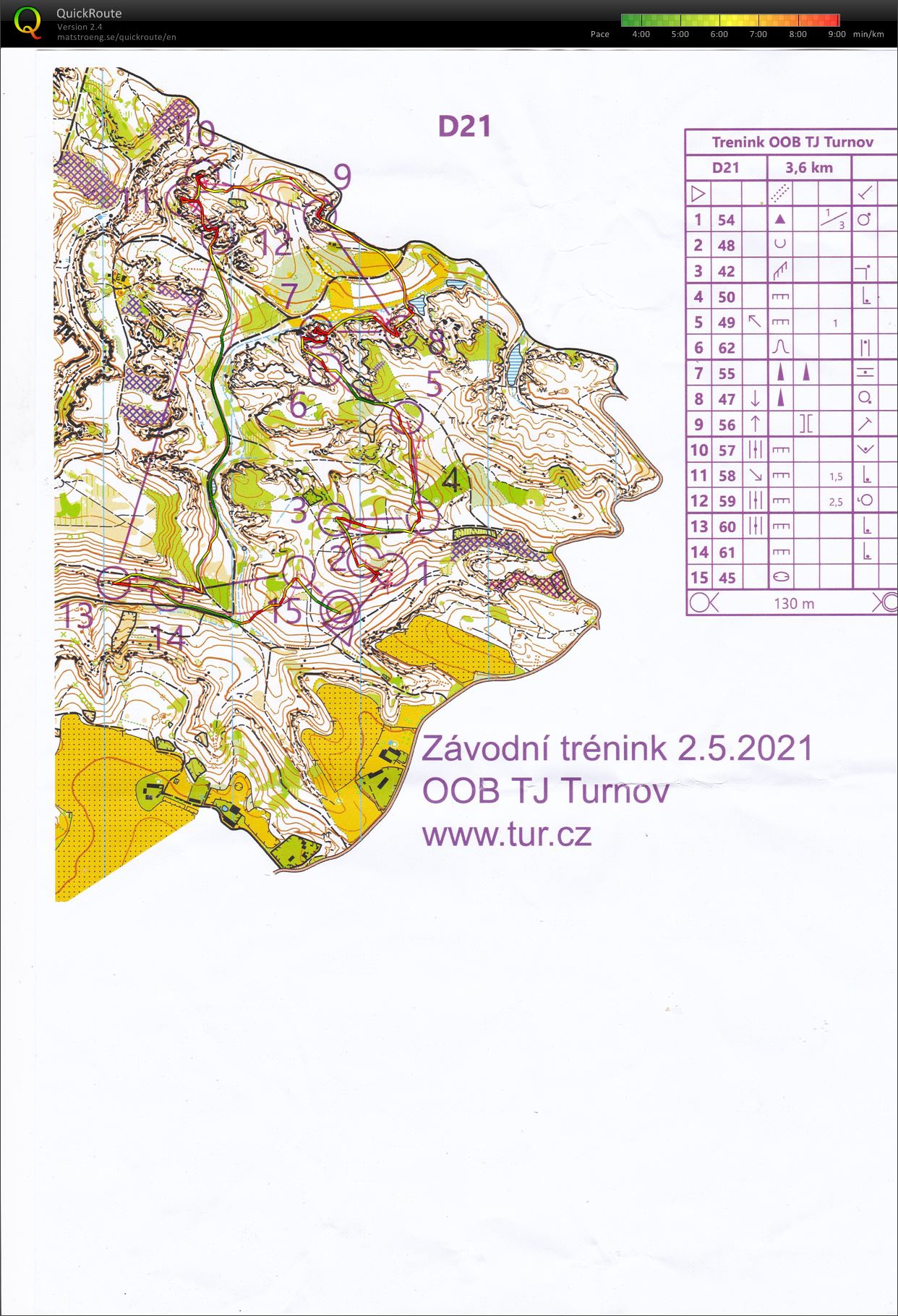 VT Český ráj 2 Test middle (01.05.2021)