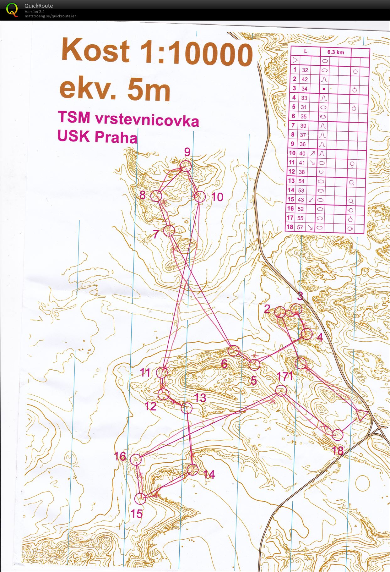 VT Český ráj 3 Vrstevnicovka (02.05.2021)