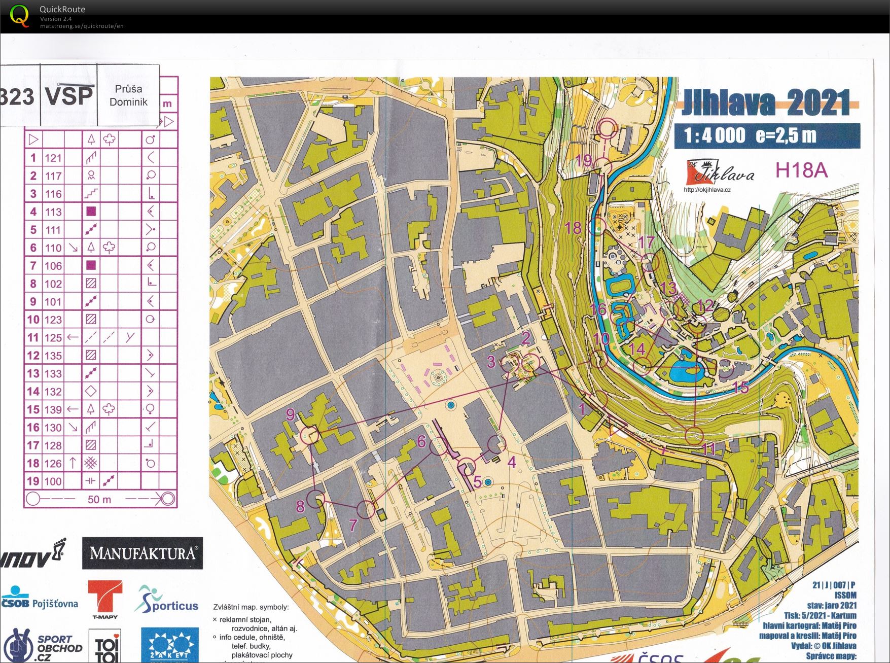 ŽA Sprint Jihlava 7. (08.05.2021)