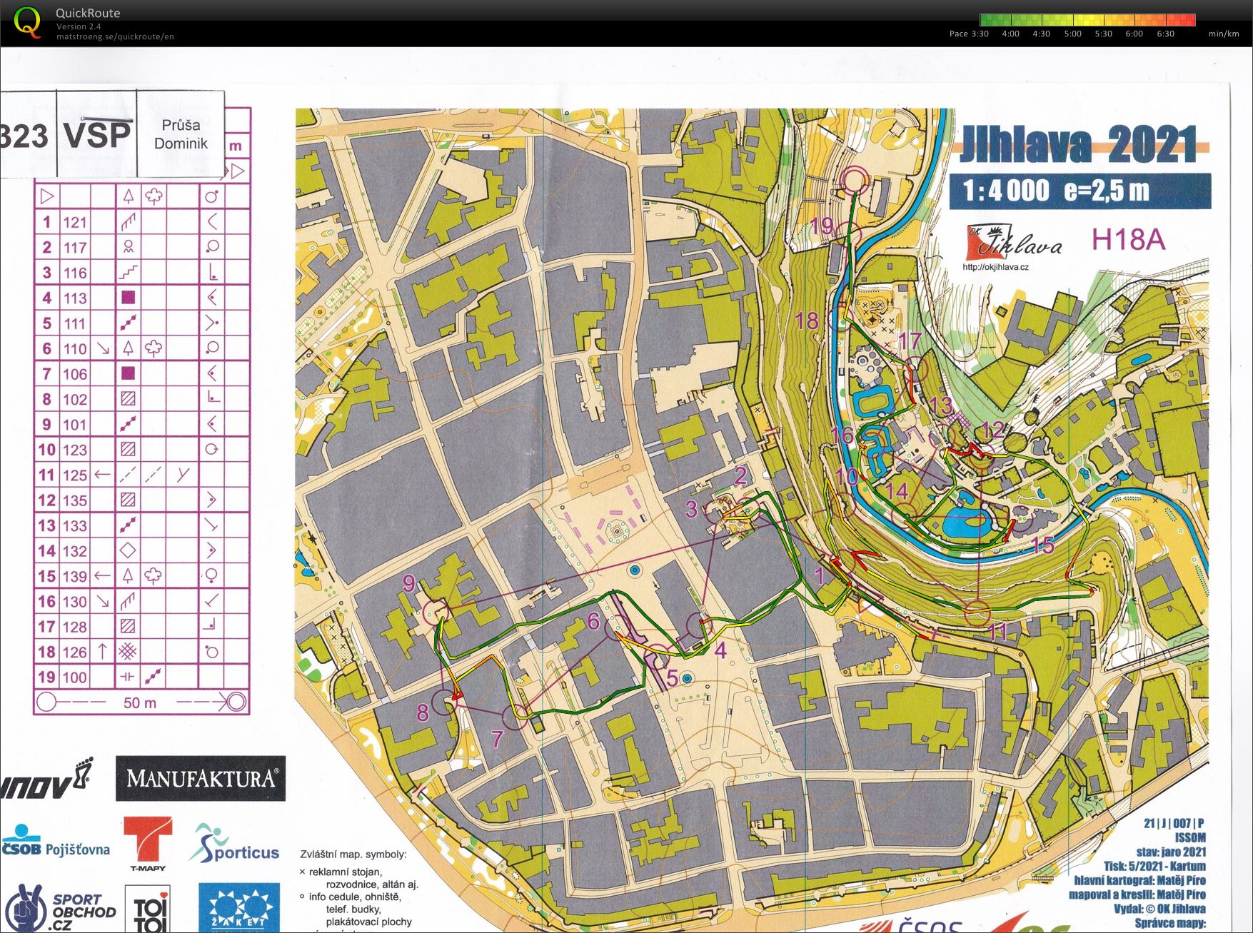 ŽA Sprint Jihlava 7. (08.05.2021)