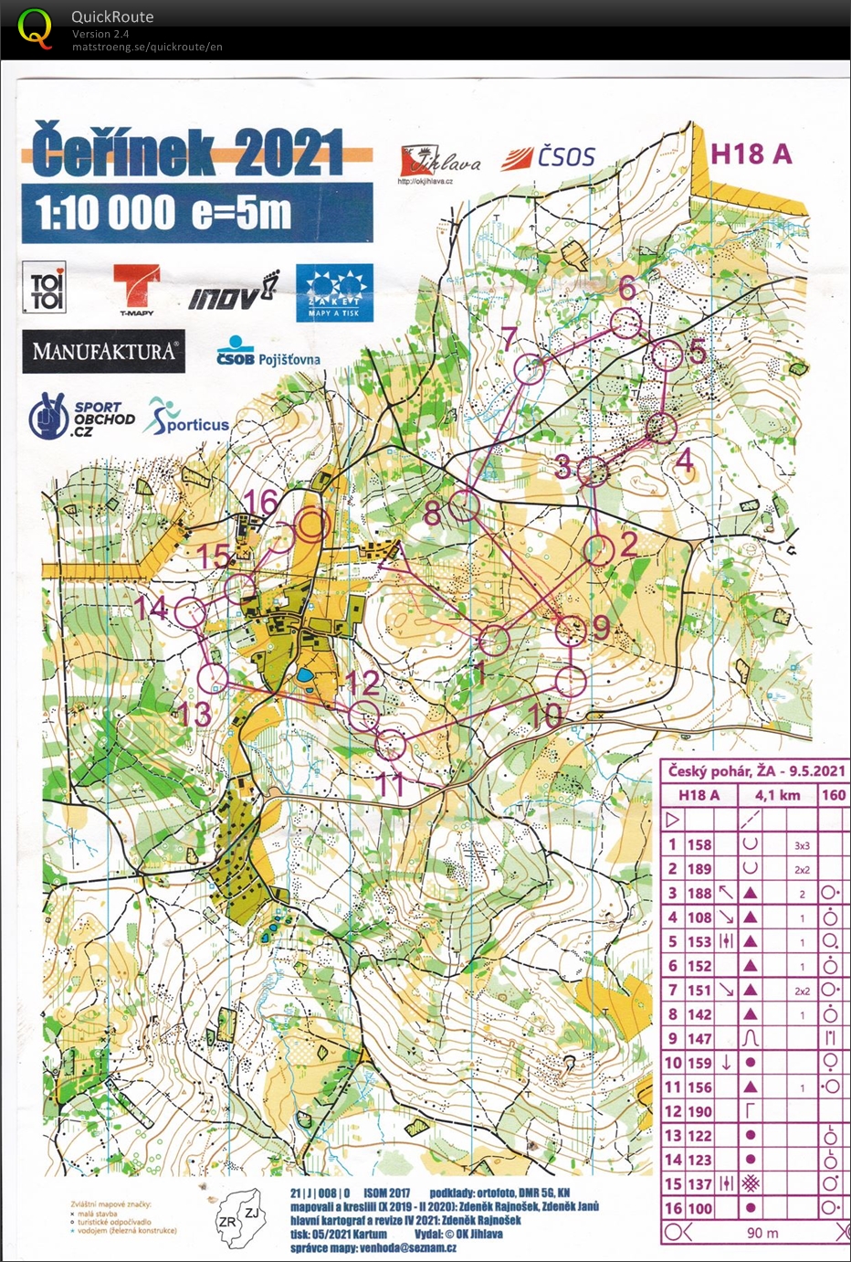 ŽA middle Čeřínek (09.05.2021)