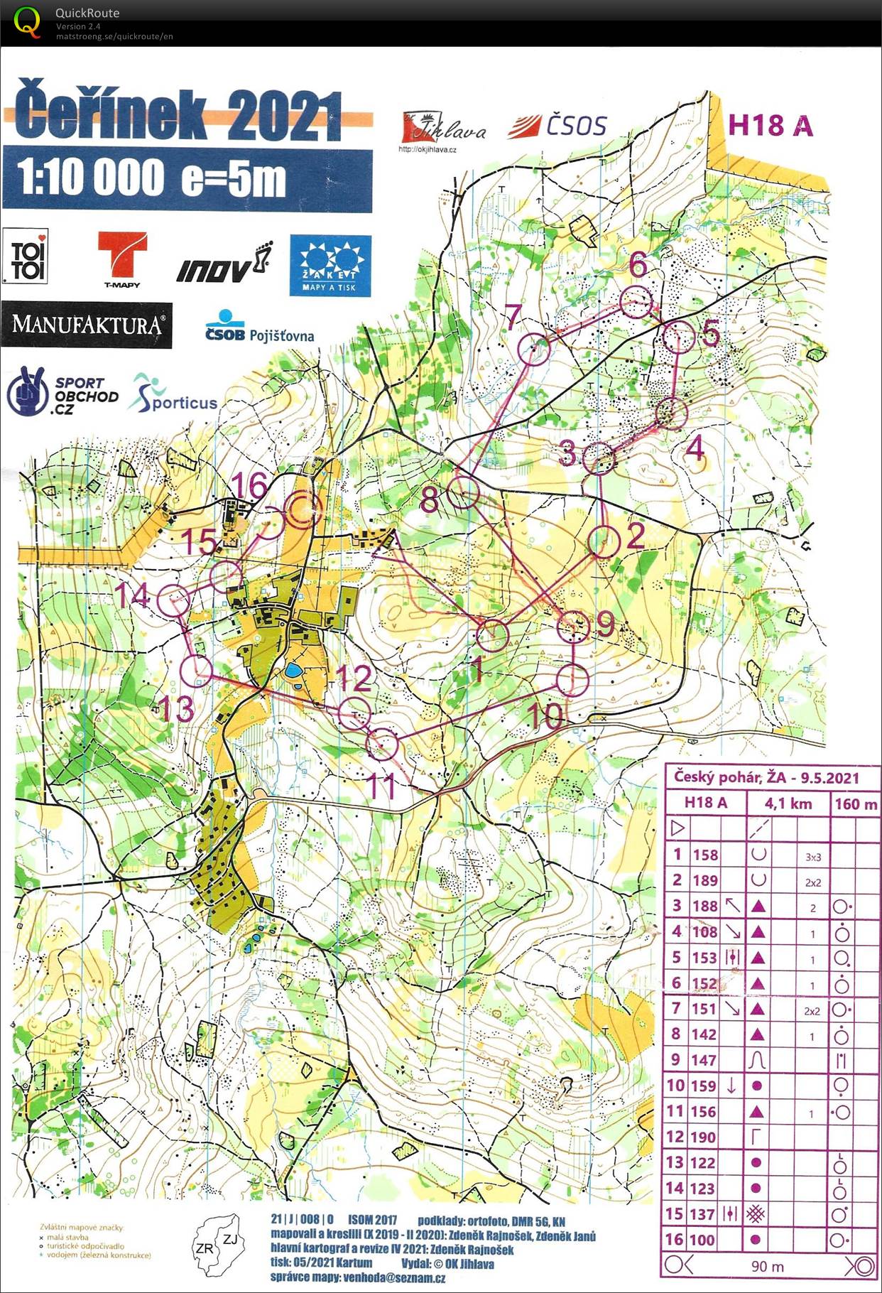 ŽA middle Čeřínek (09.05.2021)