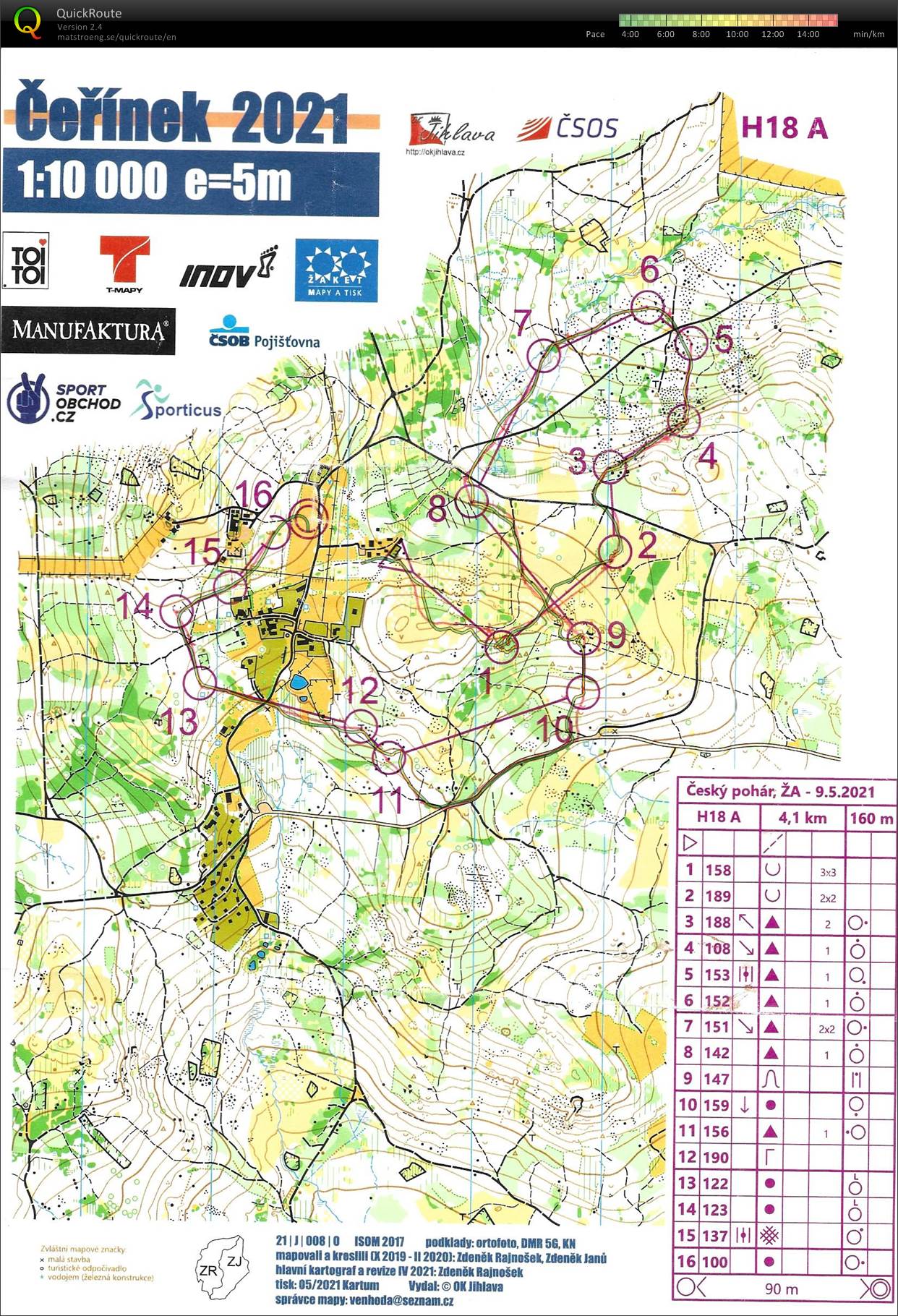 ŽA middle Čeřínek (09.05.2021)