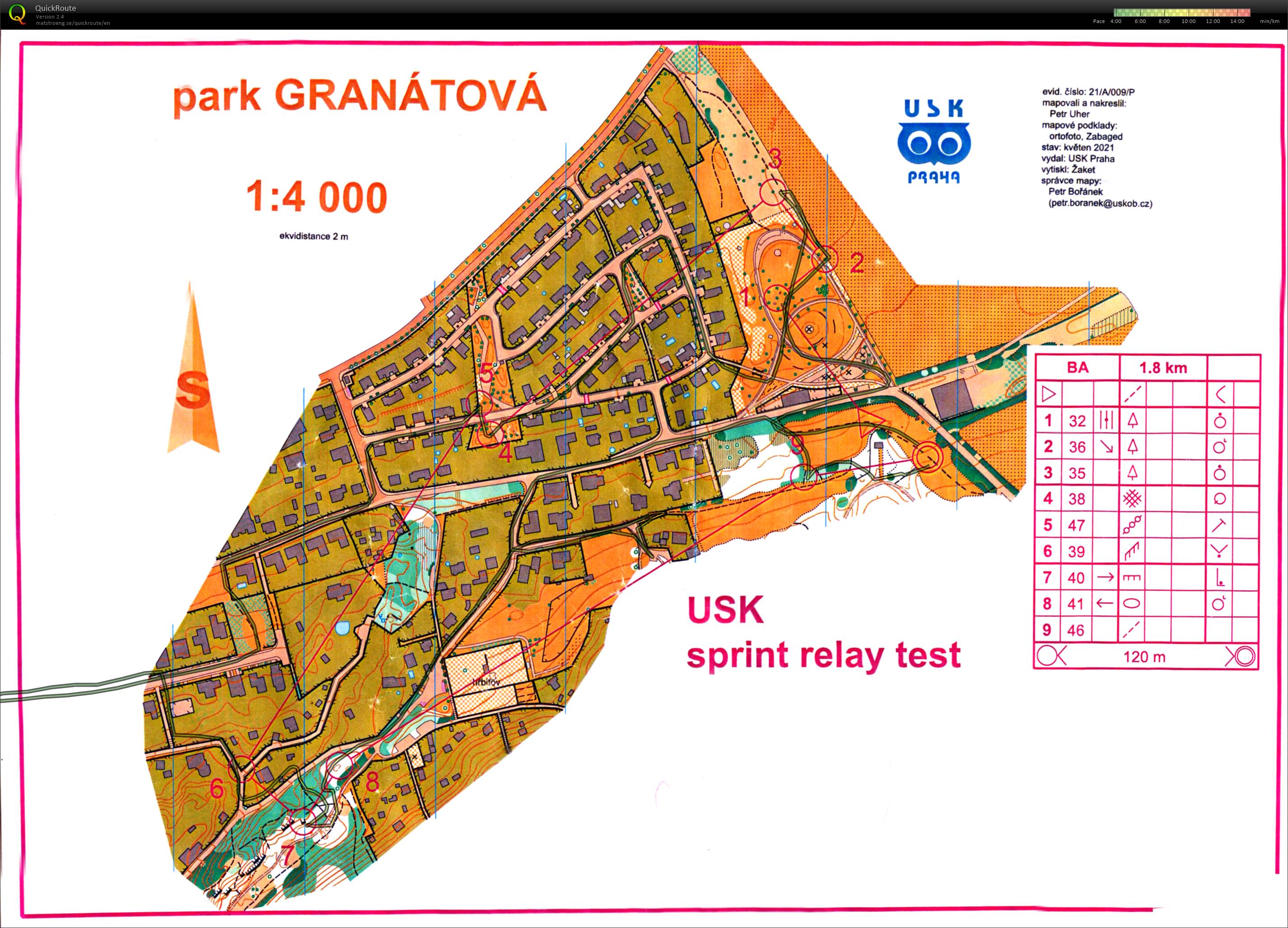 Usk sprintové štafetky 1 (19.05.2021)