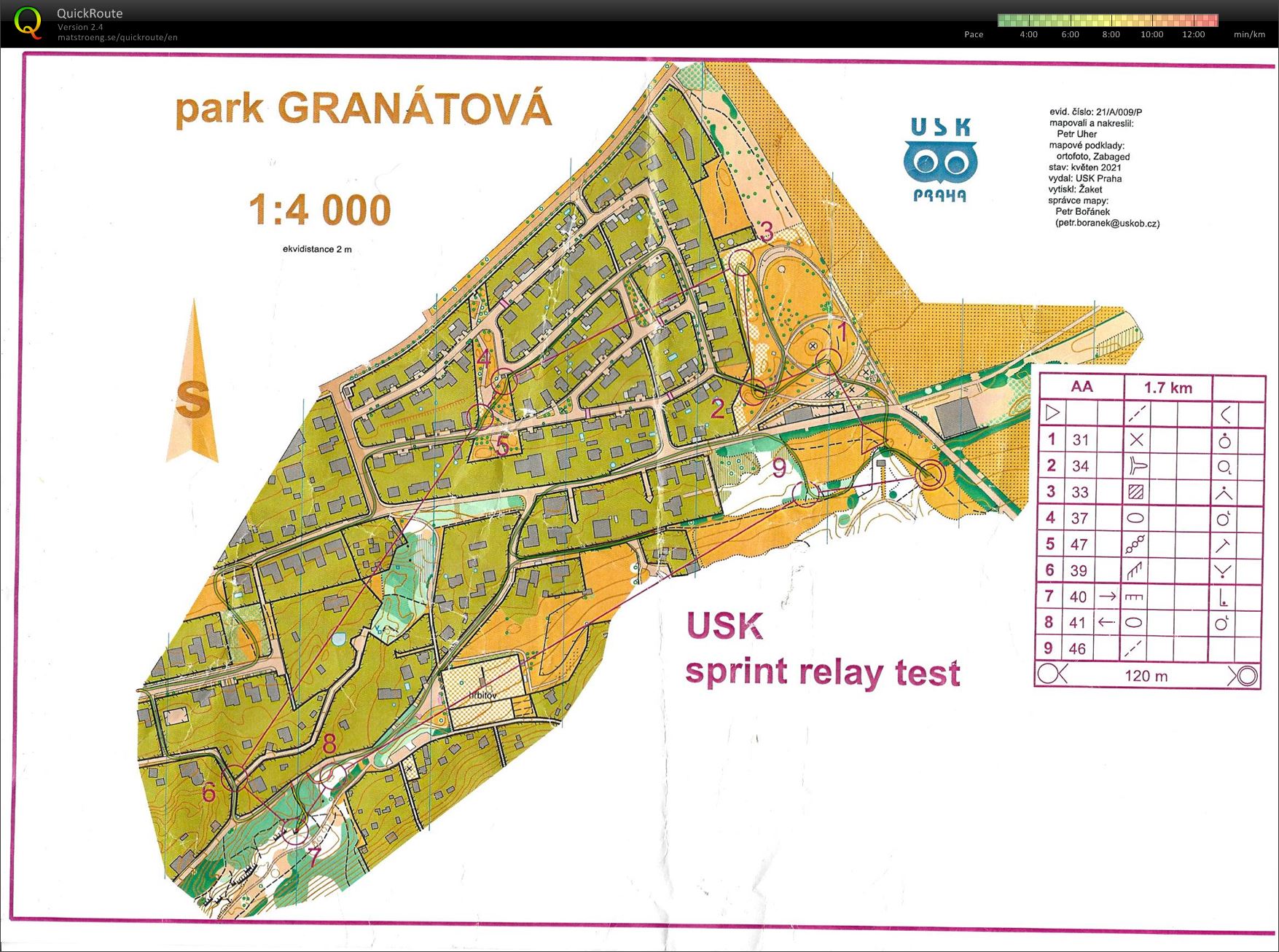 Sprint relays Slivenec 1 (19.05.2021)