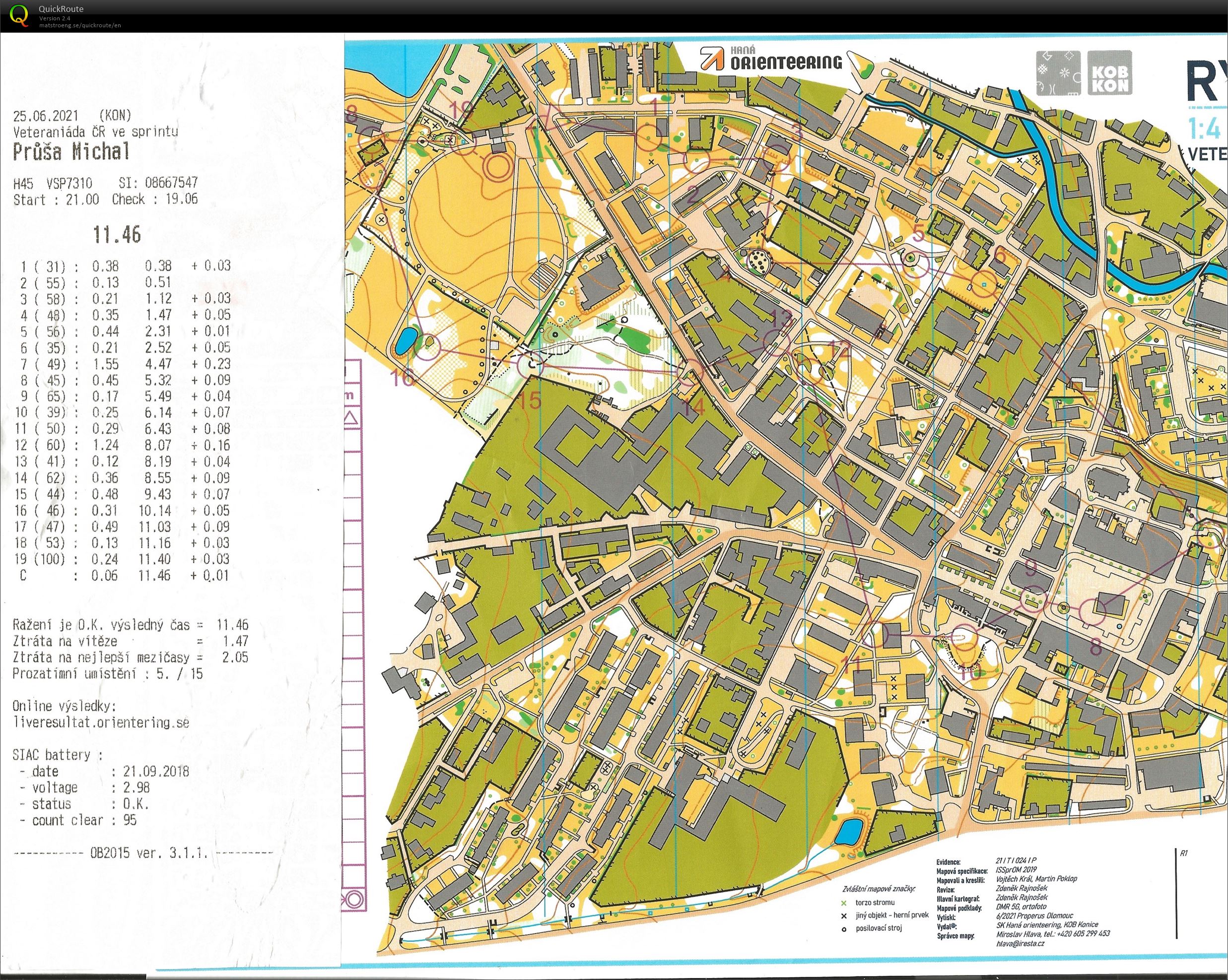 MČR Sprint (25.06.2021)