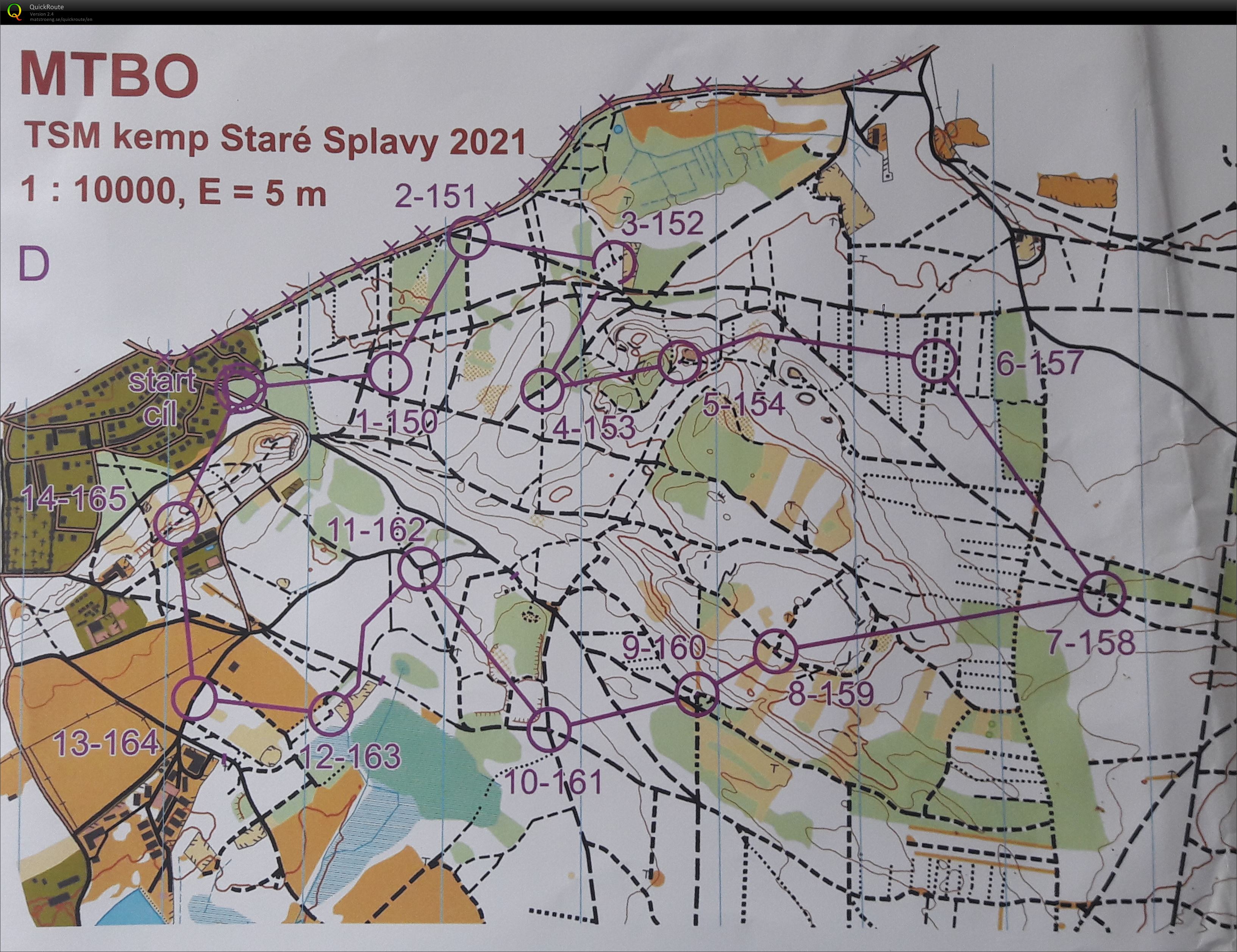 MTBO - tk tsm (16.08.2021)