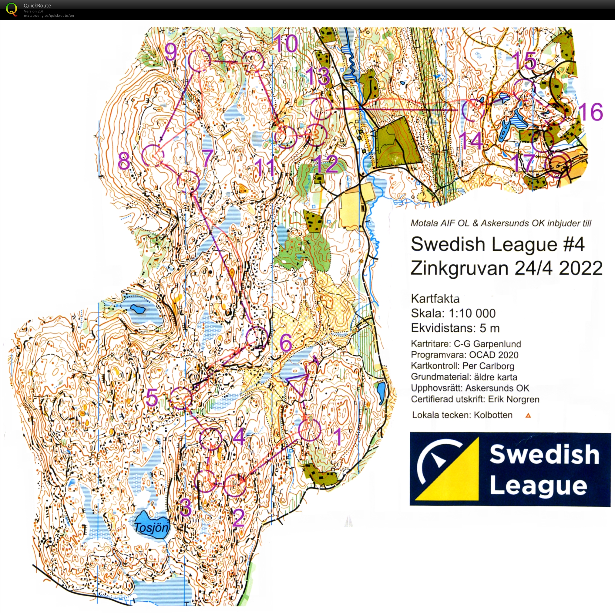 Swedish league #4 Zinkgruvan (24.04.2022)