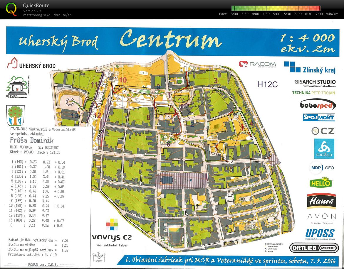 MČR Sprint (07.05.2016)