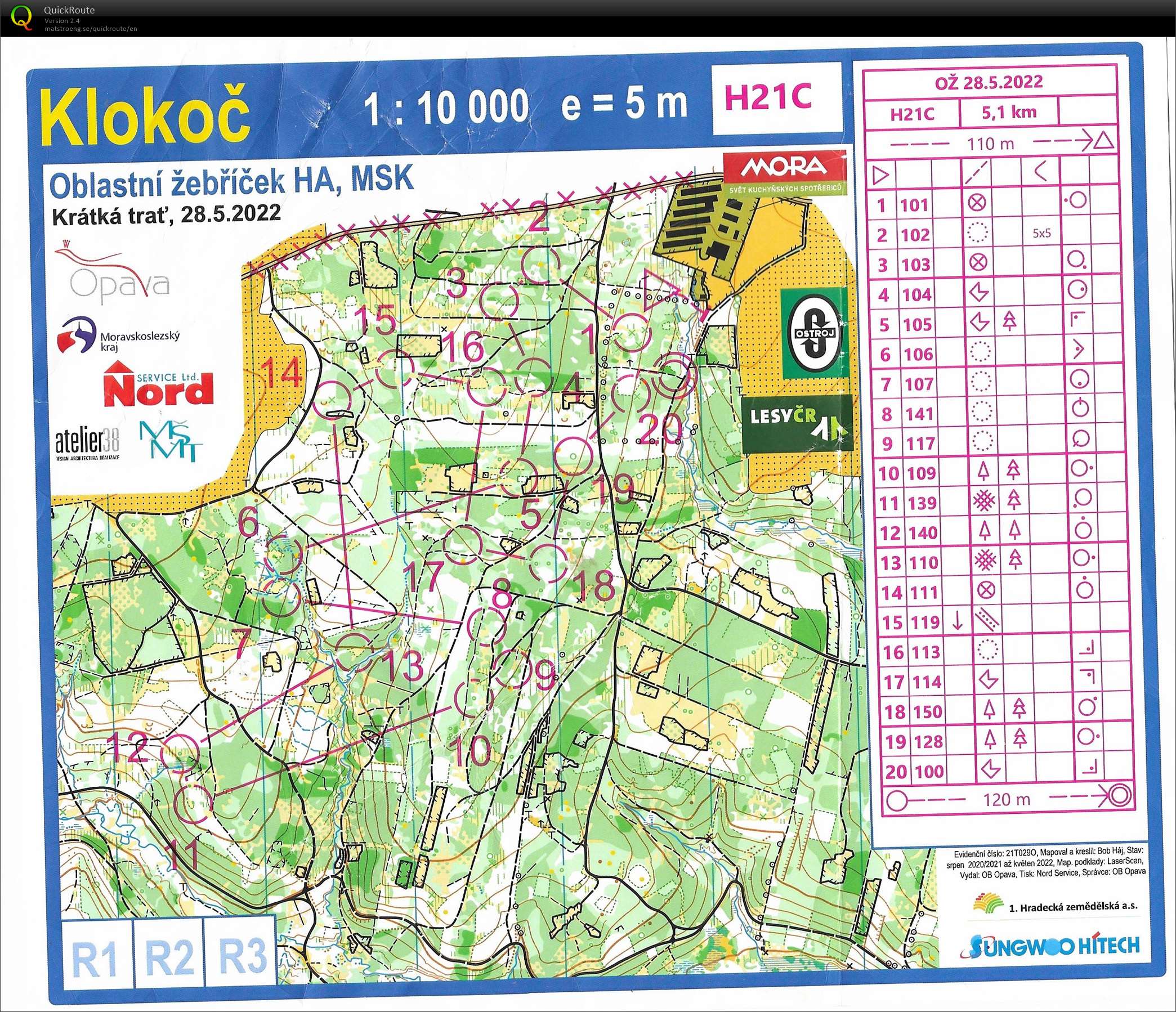 Oblastňák Hlubočec H21 (28.05.2022)