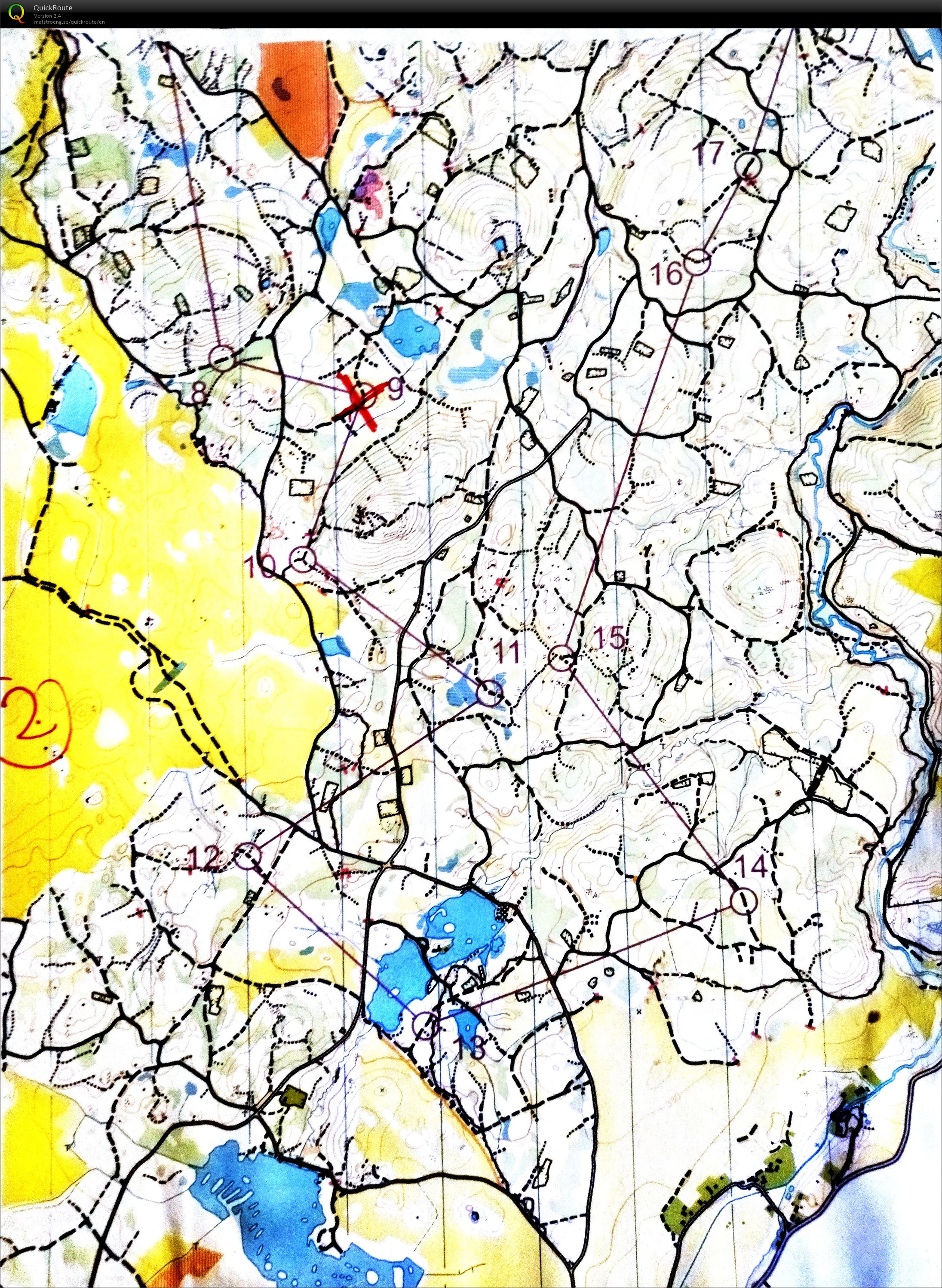 MTBO Vidnava trenink part 2 (28.08.2022)