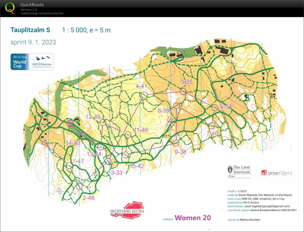 Ski-O Tour sprint (09.01.2023)