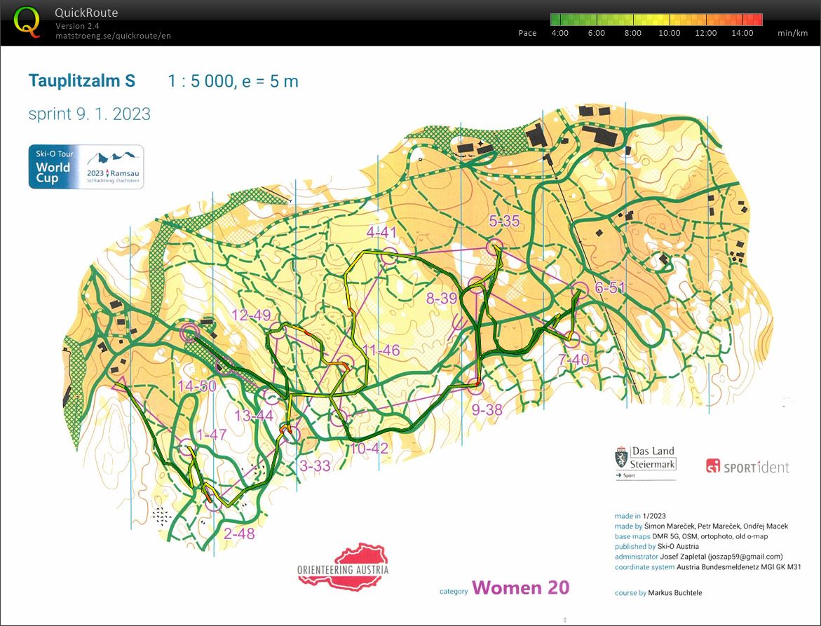 Ski-O Tour sprint (09.01.2023)