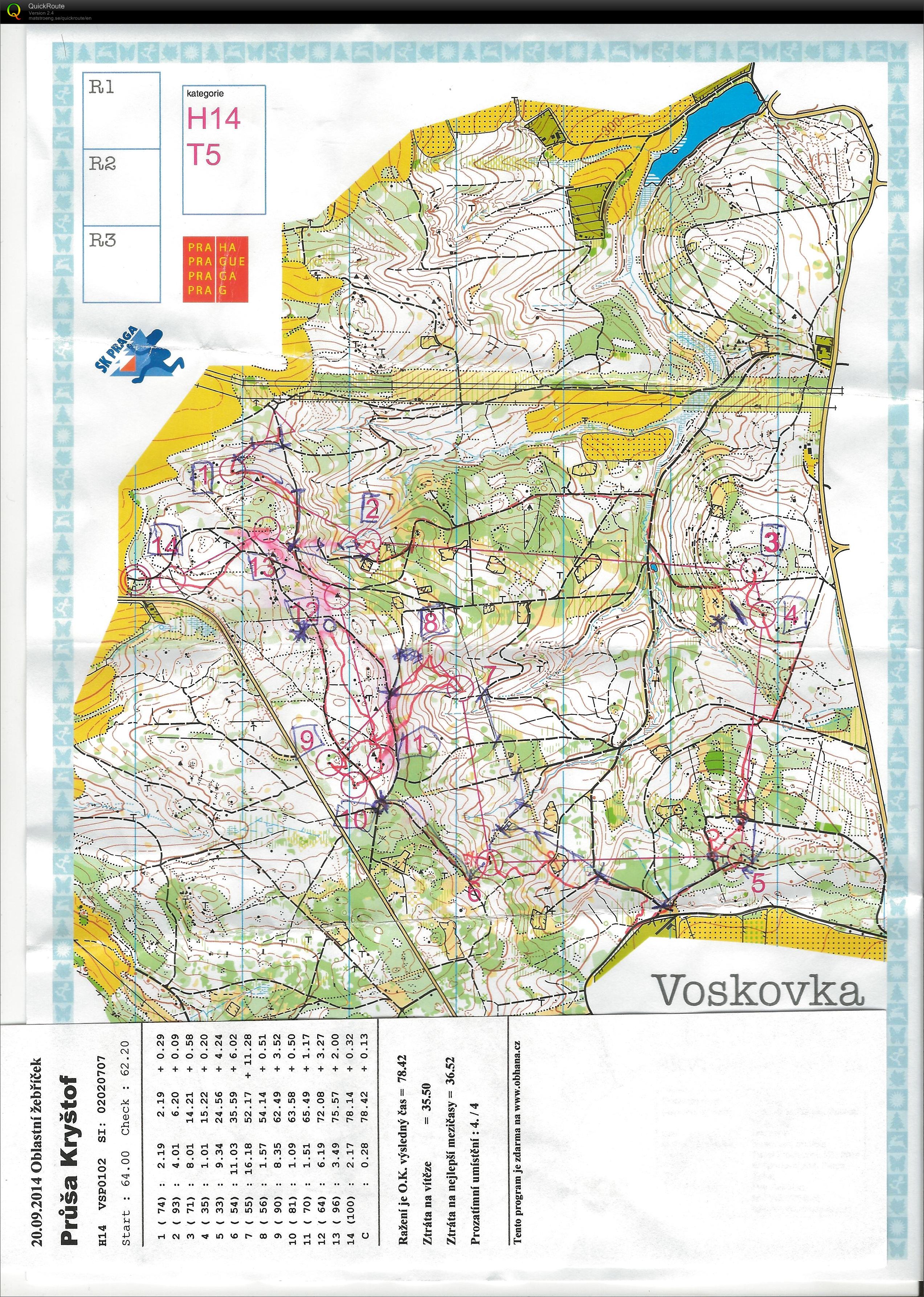 PŽ Krňany Voskovka (20.09.2014)